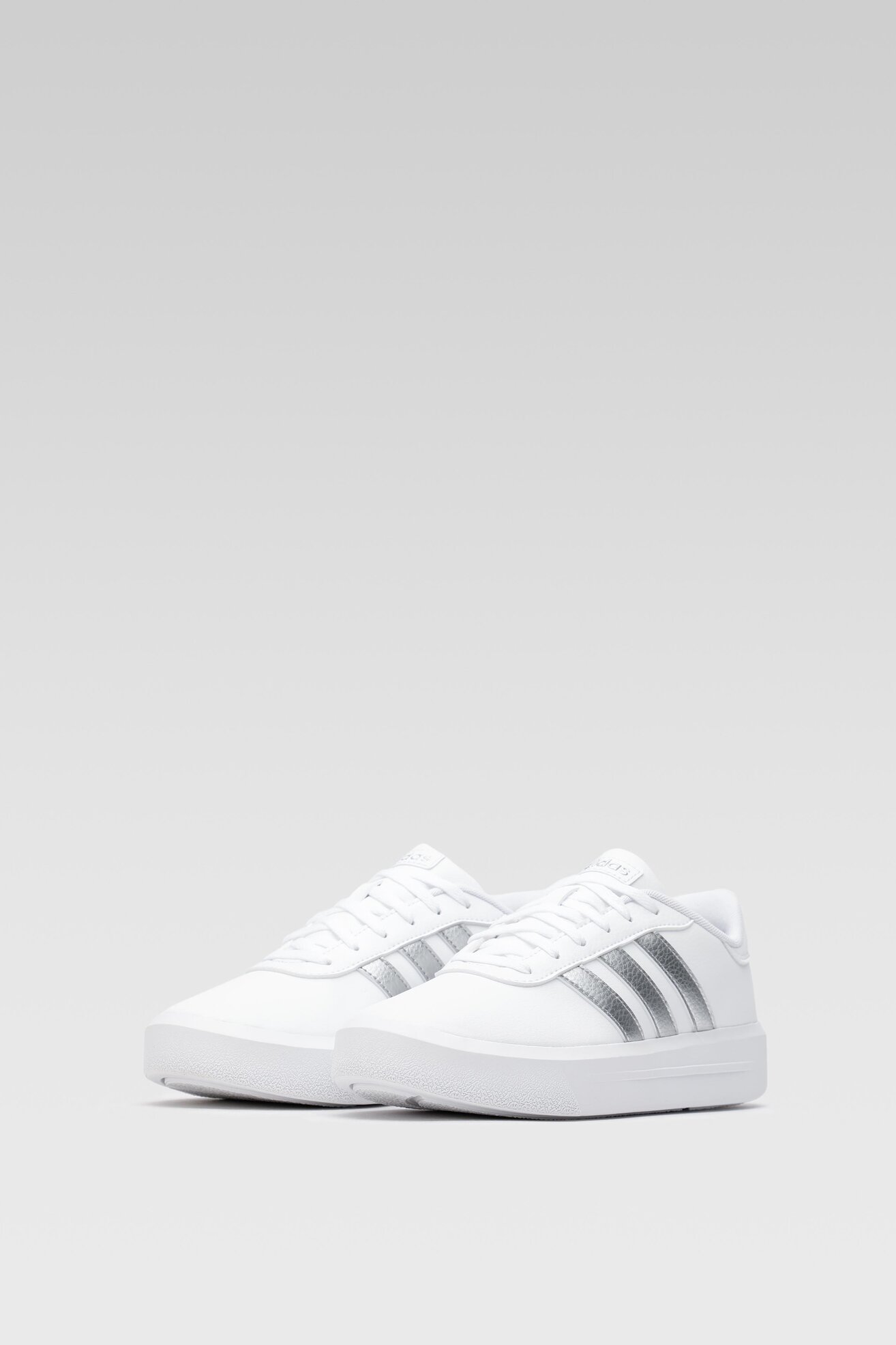 Obuwie sportowe adidas COURT PLATFORM GV8996 Biały