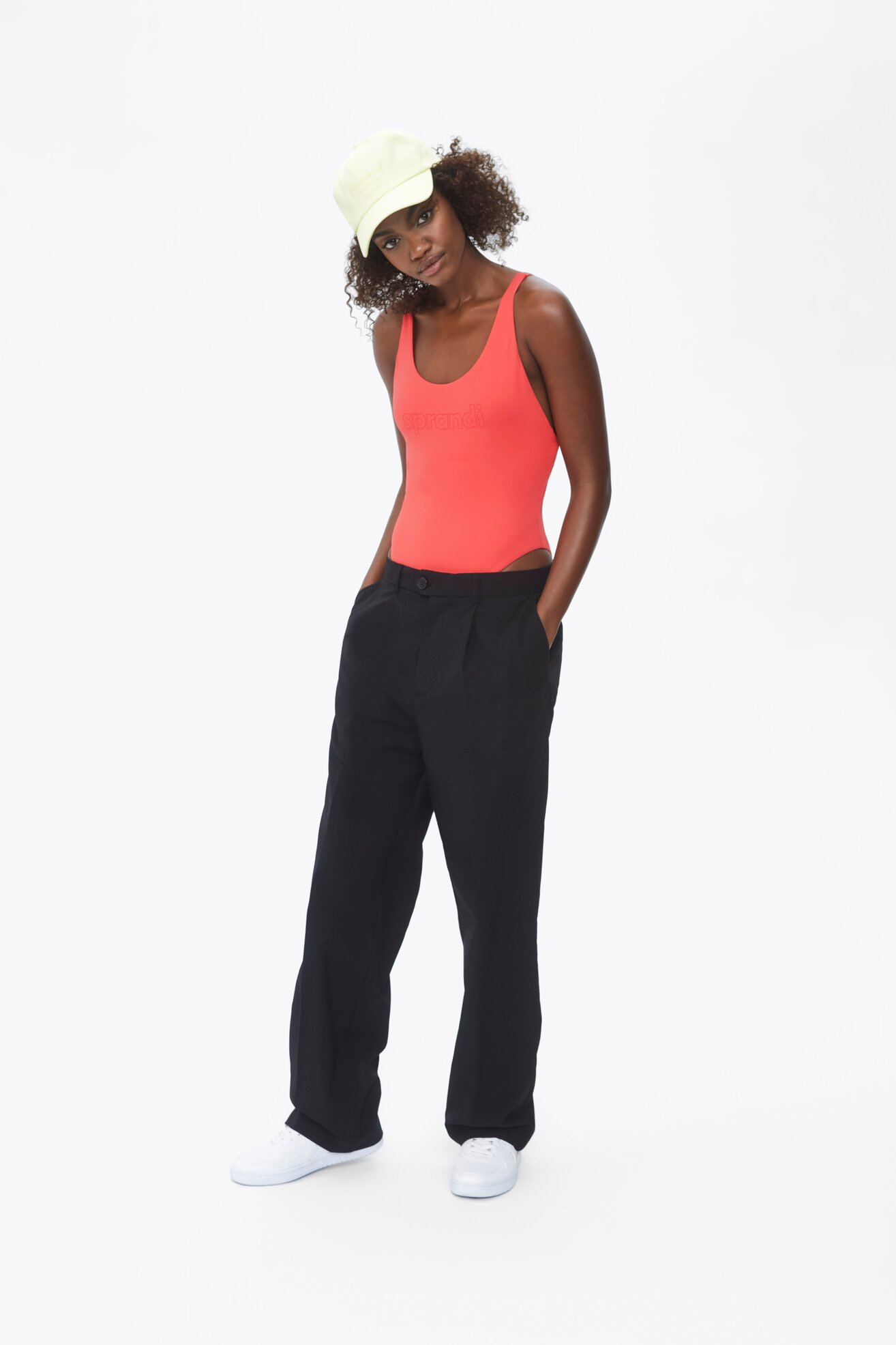 Kostium kąpielowy Sprandi SP22-KOS012 Czerwony