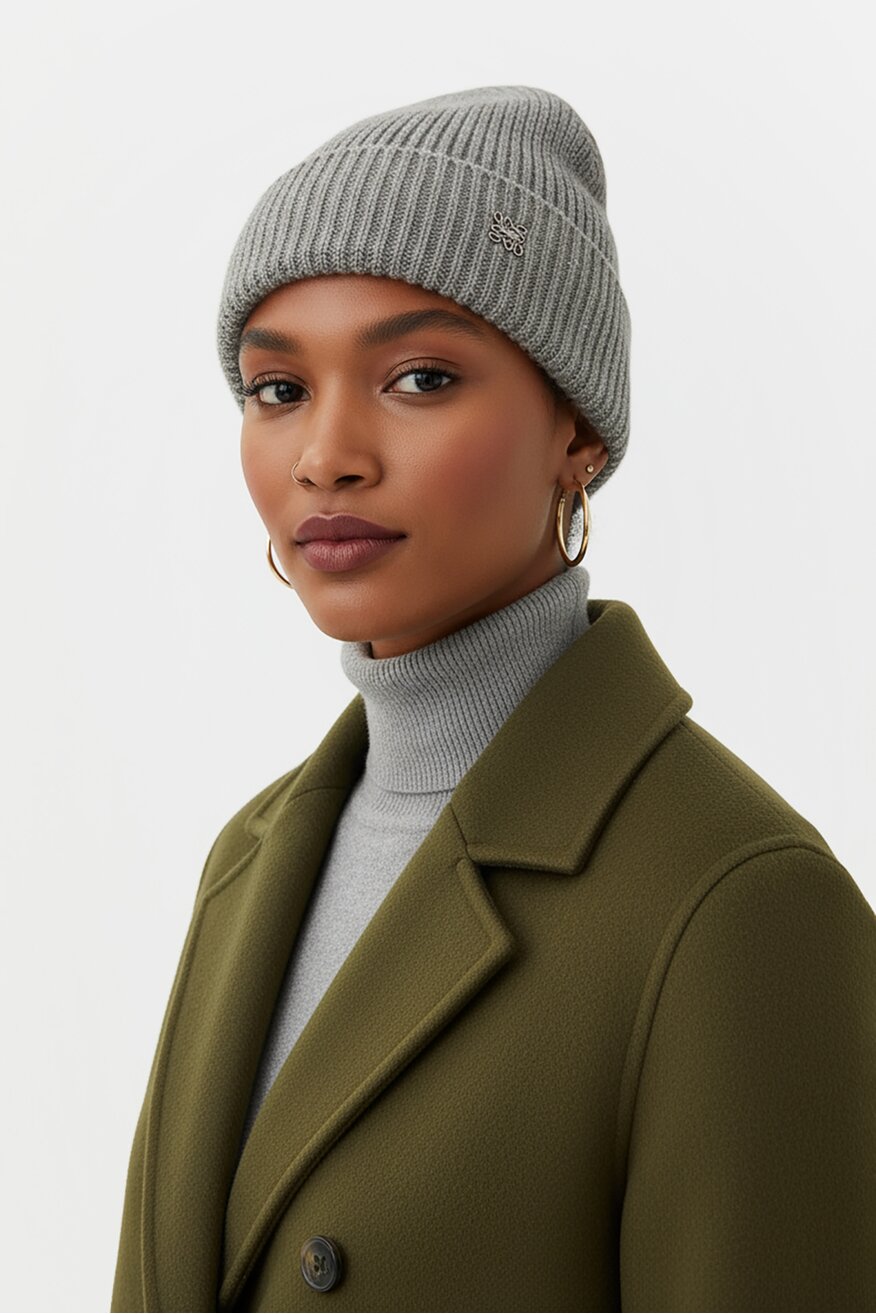 Női sapka NINE WEST SZÜRKE - 5906751365410