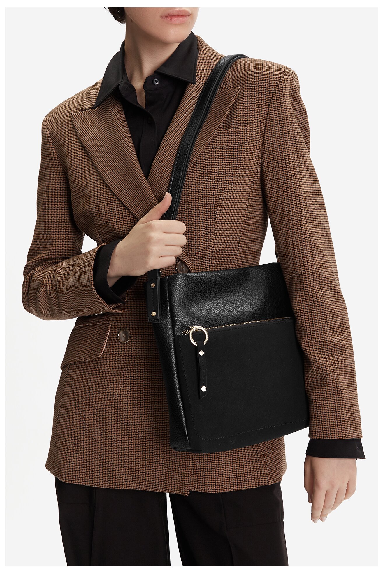 Kézitáska Lasocki C-LSK-K-062-06 FEKETE