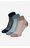 Zokni NINE WEST KR_NW_SHINY_Z_SS25 (3 PACK) KÉK