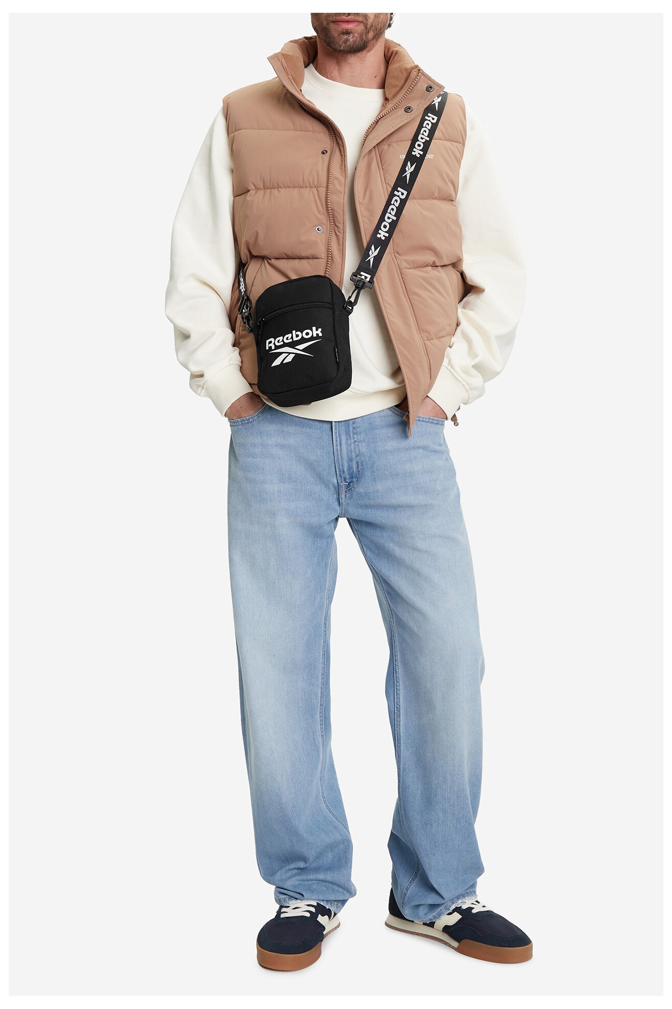 Pánská taška Reebok RBK-010-CCC-06 ČERNÁ