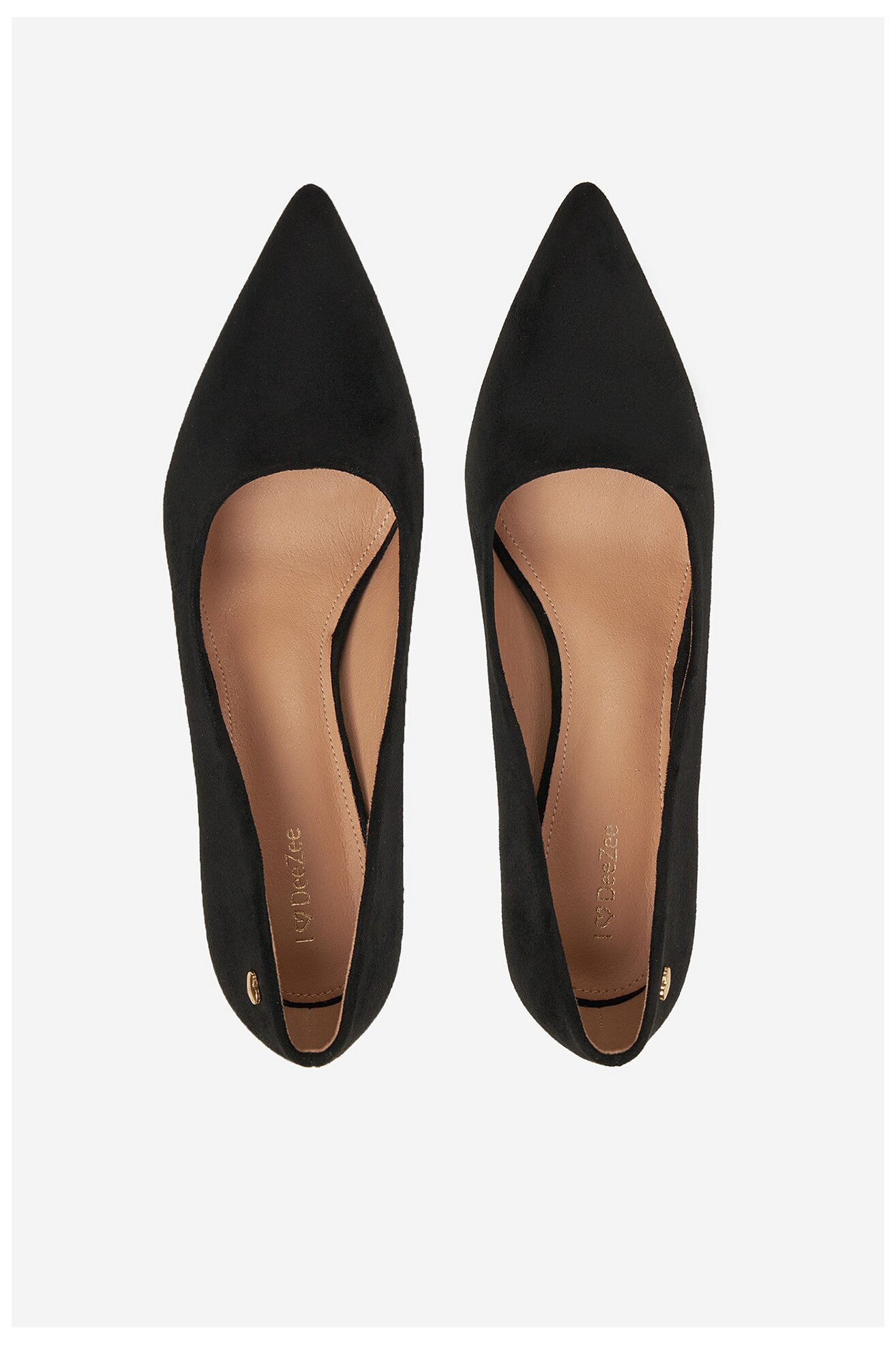 Елегантни обувки DeeZee KB-008A ЧЕРЕН