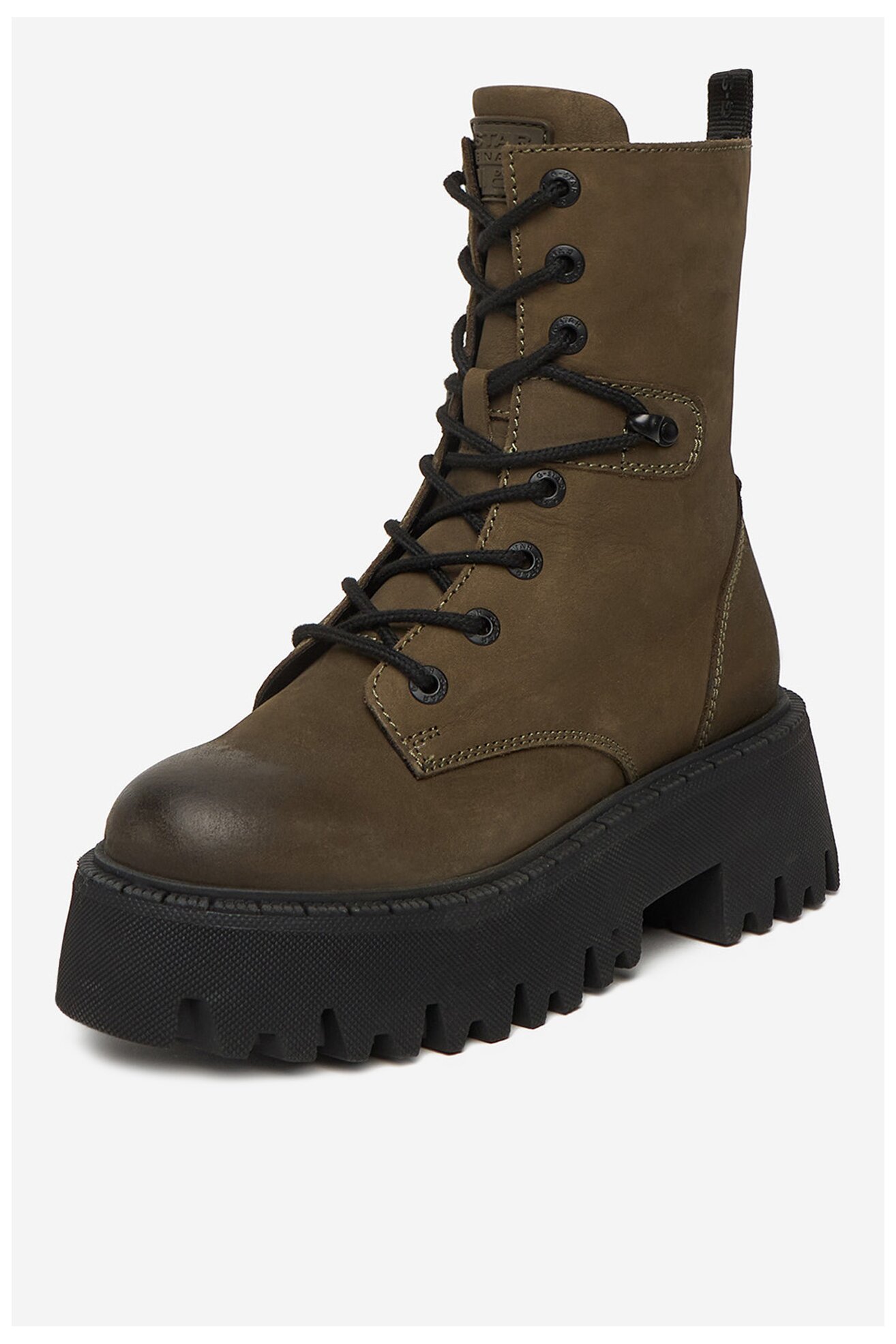 Duboke cipele G-STAR RAW CEO-WI34-MANYA-03 MASLINASTA