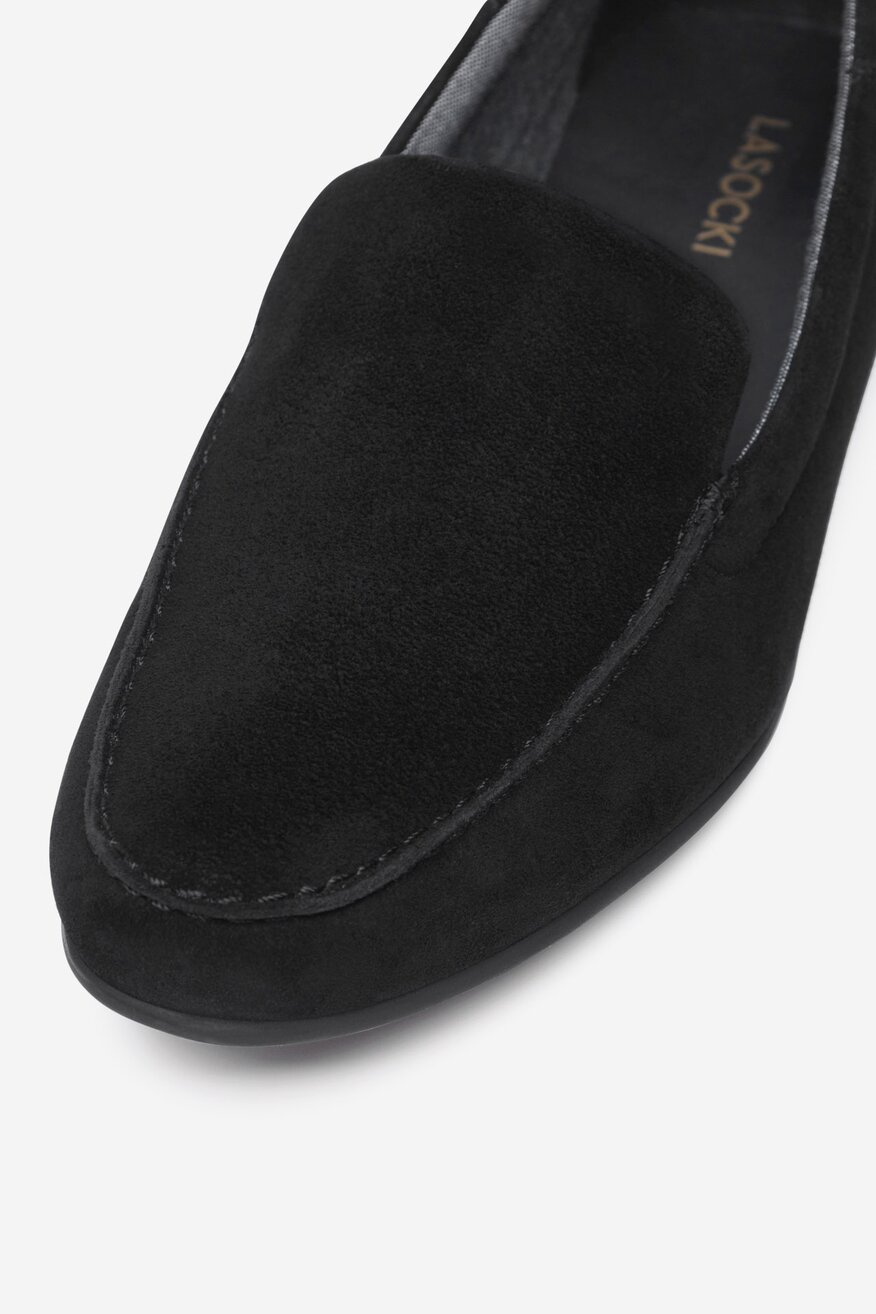 Lasocki - Mokasyny zamszowe - 5905588529408