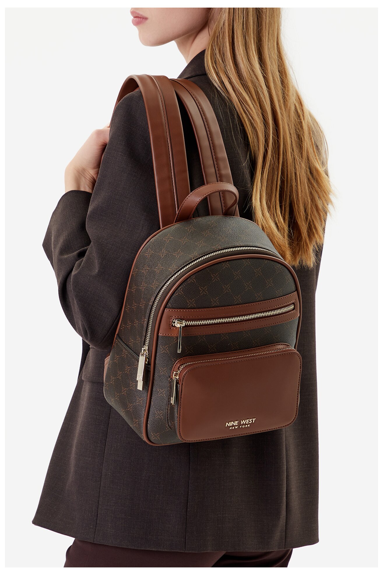 Plecak NINE WEST CEO-OHIO-LDA8173 Camel