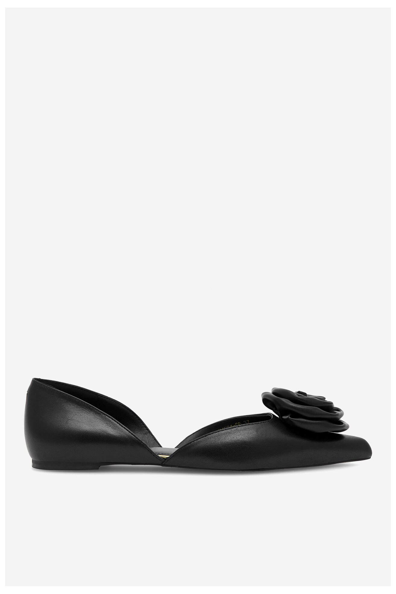 Baleriny EVA MINGE FORBES-V1521-06 Czarny