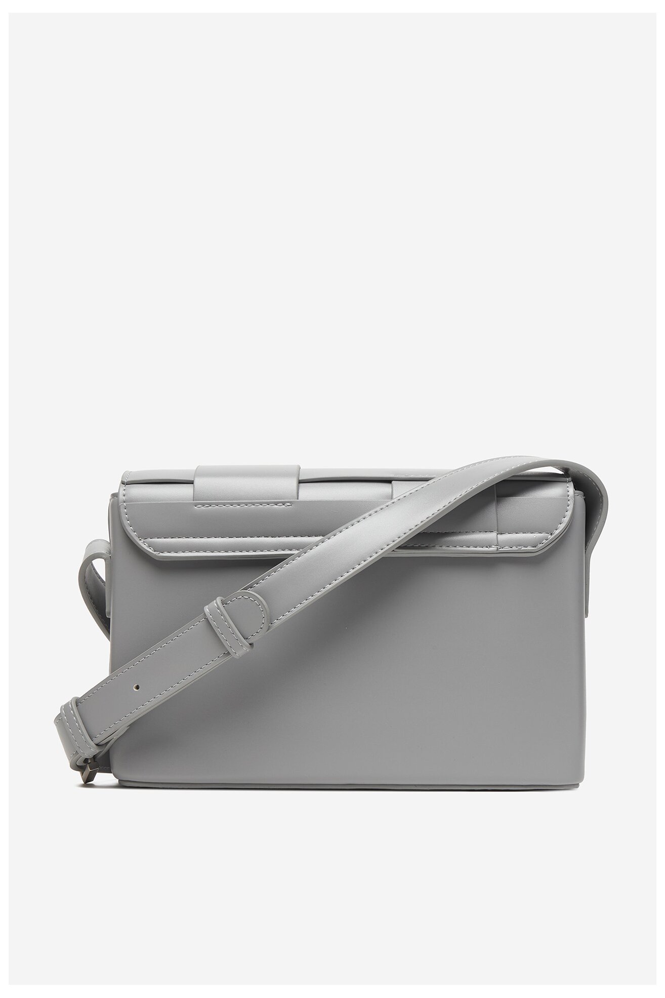 Сумка З Ремінцем Gino Rossi C-KY185 СВІТЛО-СІРИЙ