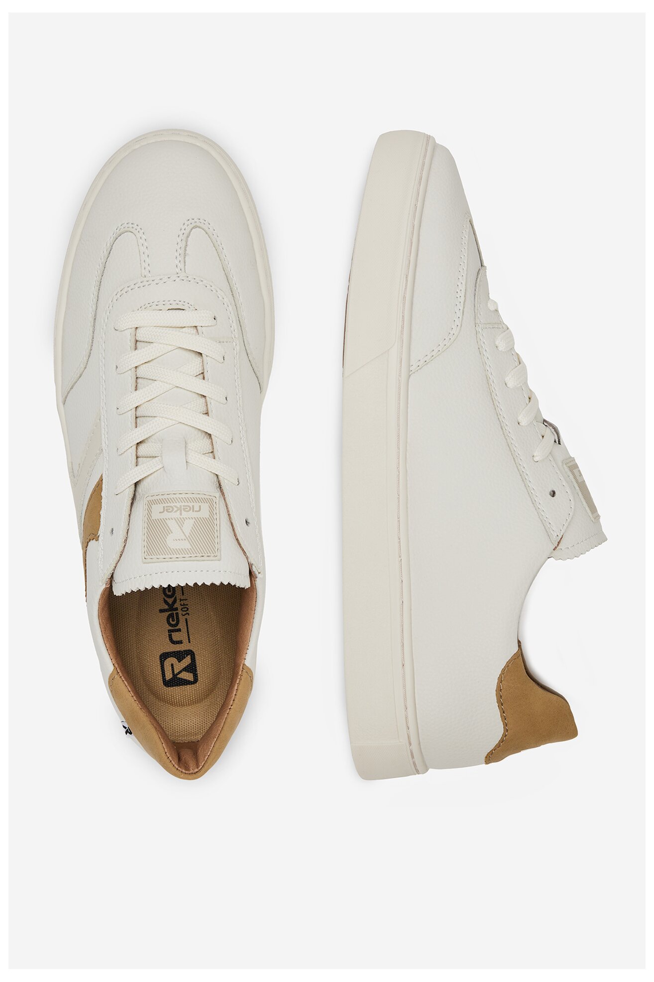 Sneakerși Rieker Revolution Lifestyle U0708-81 ALB