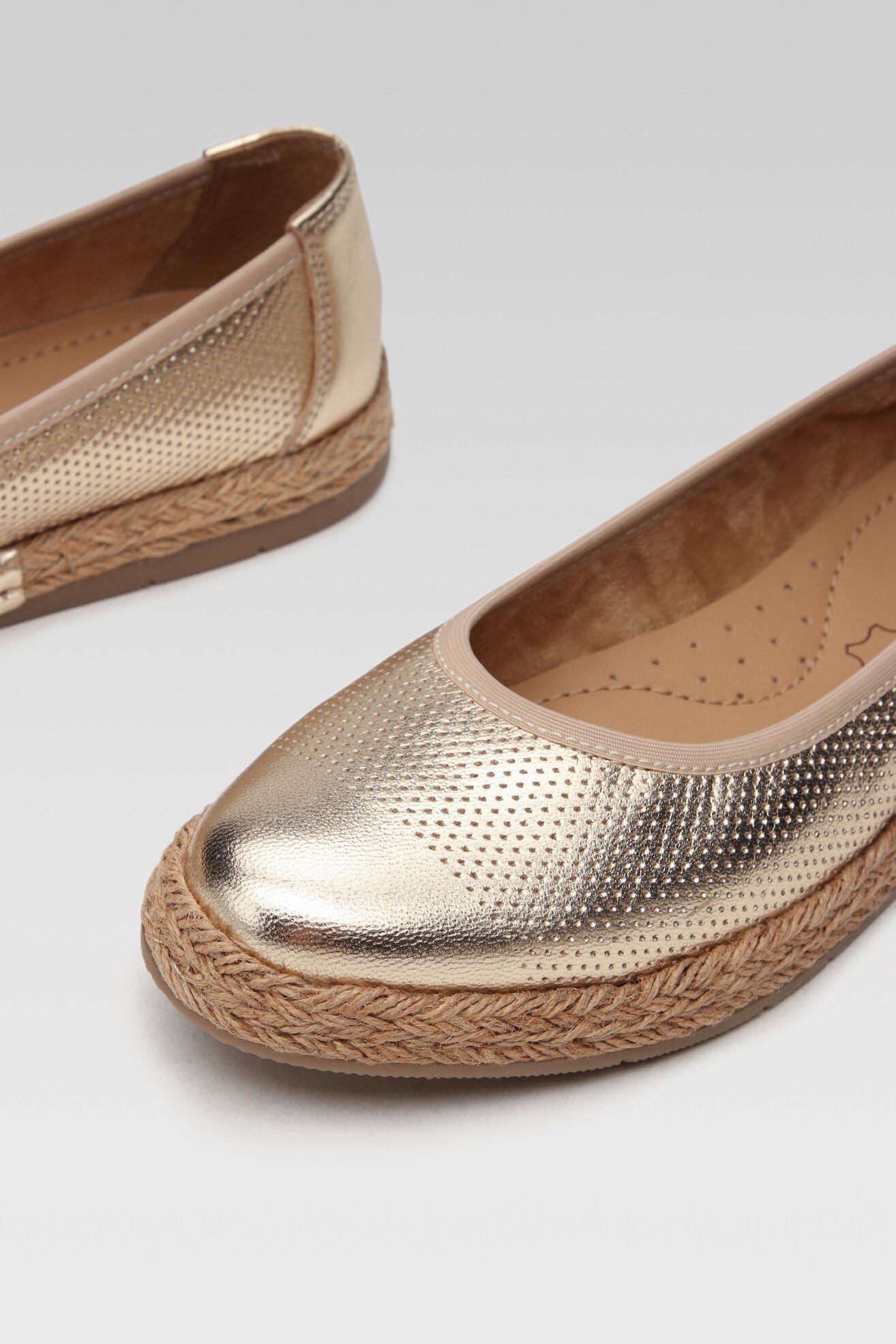 Espadryle Lasocki SPAROW WI16-SPAROW-08 Złoty