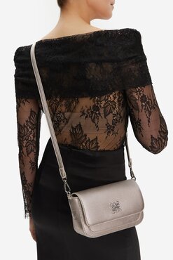 Сумка З Ремінцем NINE WEST CEO-LAYLA-S241045 СРІБНИЙ