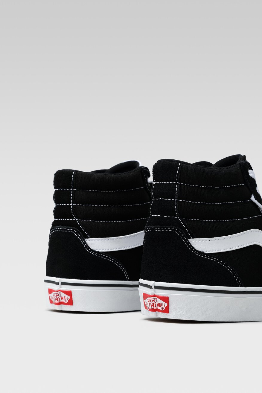 
                Vans - Skórzane trampki czarne - 5904248056452