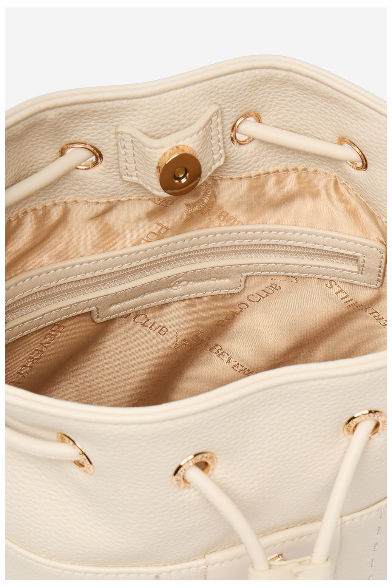 Сумка З Ремінцем Beverly Hills Polo Club CEO-BHPC-C-020-09 ІВОРИ