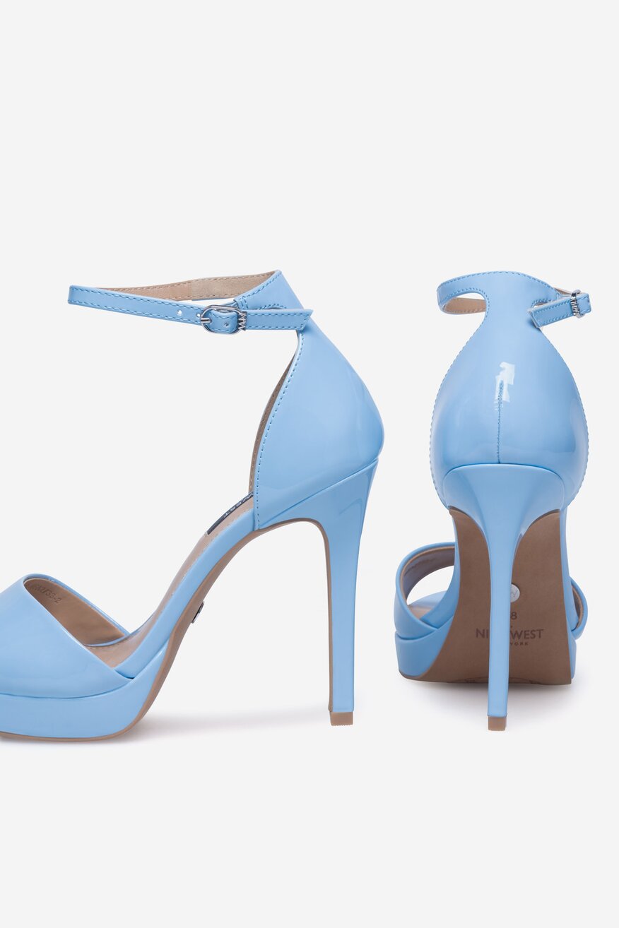 Sandály NINE WEST SVĚTLE MODRÁ - 5905588592334