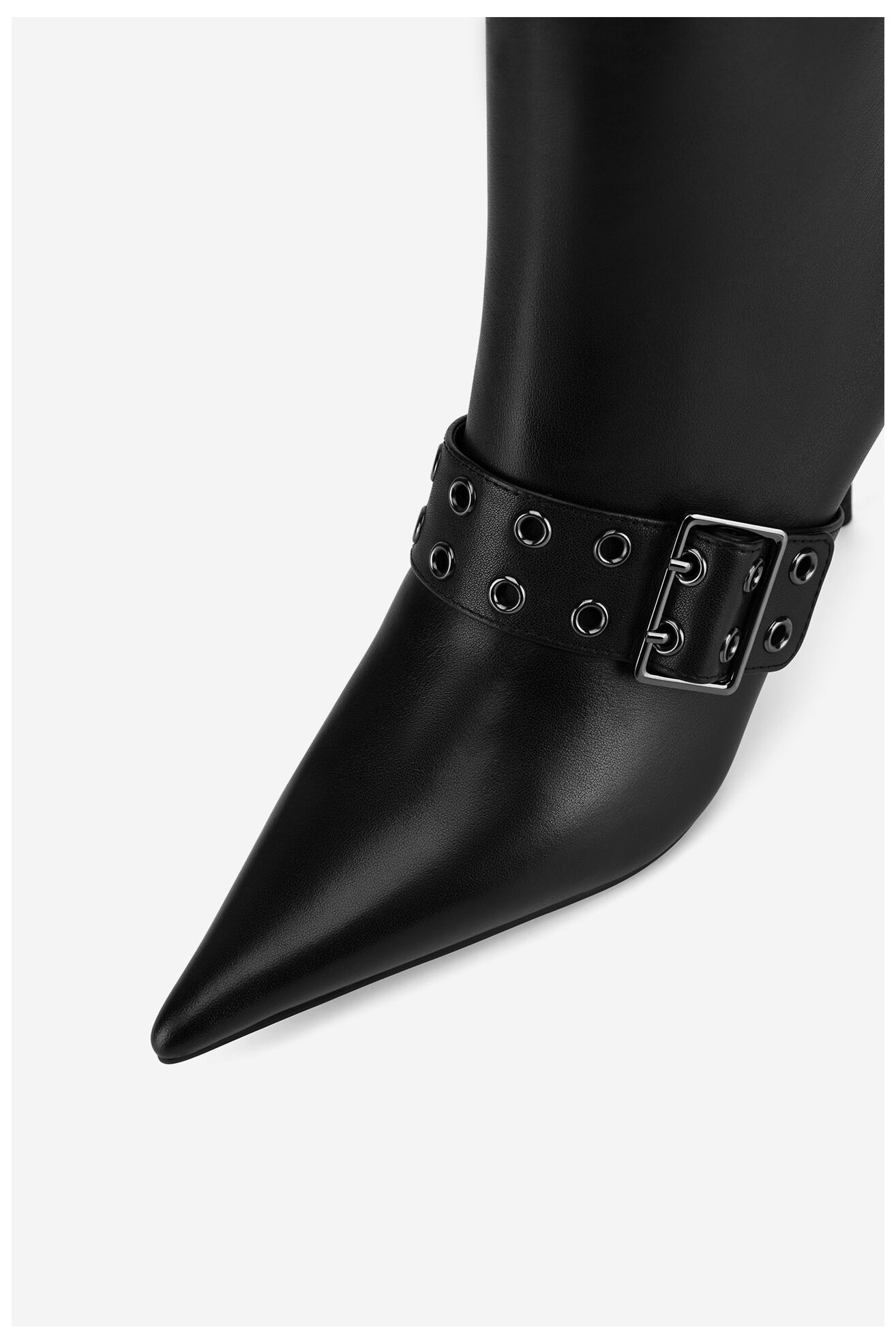 Bokacsizma EVA MINGE BUSMA-SLT062-651 FEKETE