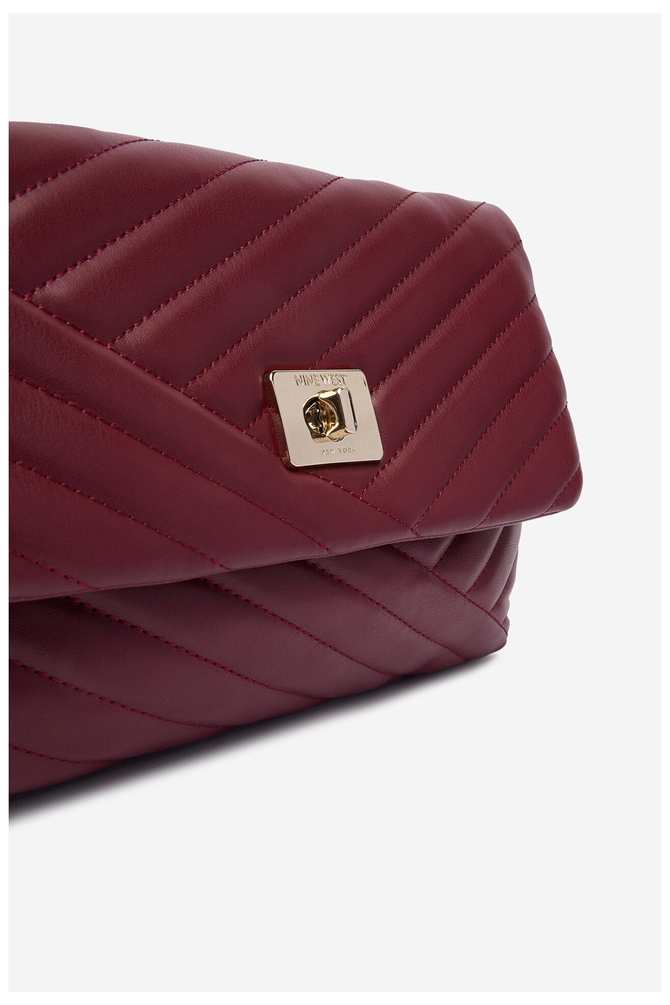 Kézitáska NINE WEST CEO-SUSAN-LA513-561 BORDÓ