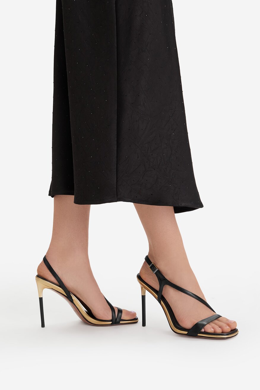 
                EVA MINGE - Sandały skórzane - 5906751796573