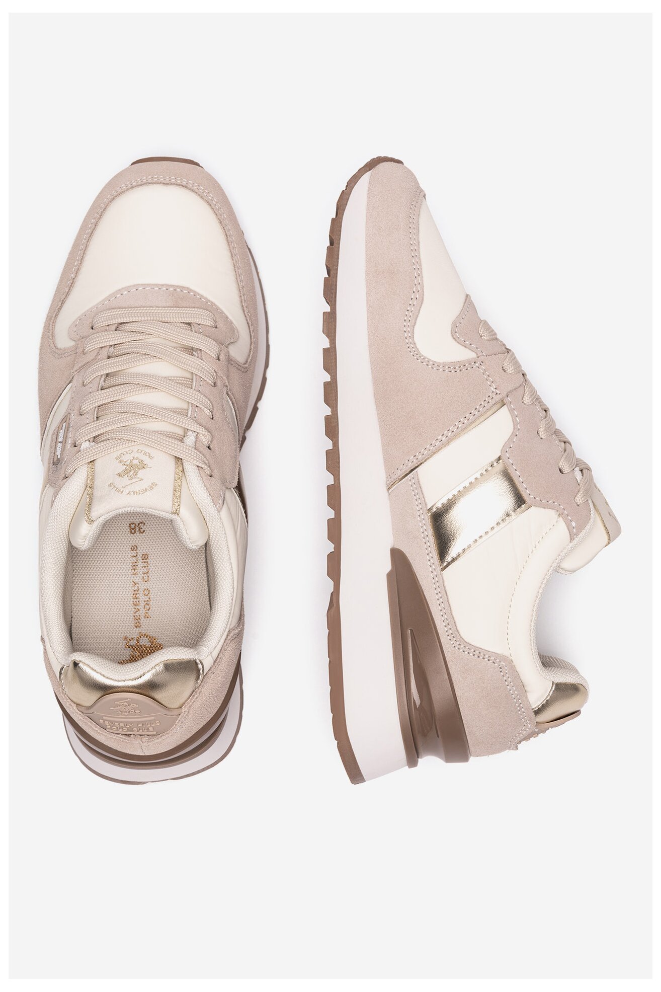 Спортни обувки Beverly Hills Polo Club W-3C098-2A324 БЕЖОВ