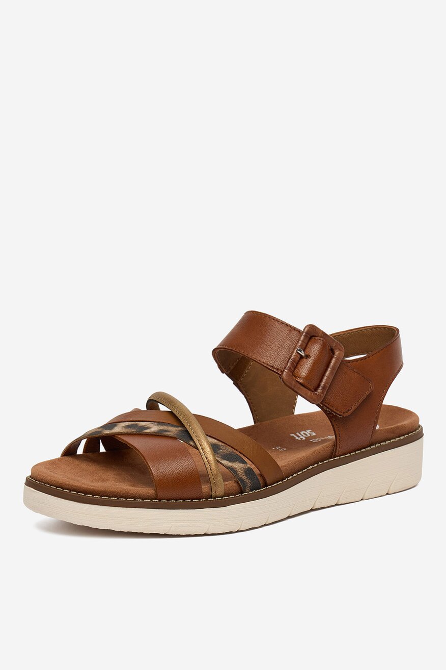 Remonte - Sandały skórzane - 5906751790632