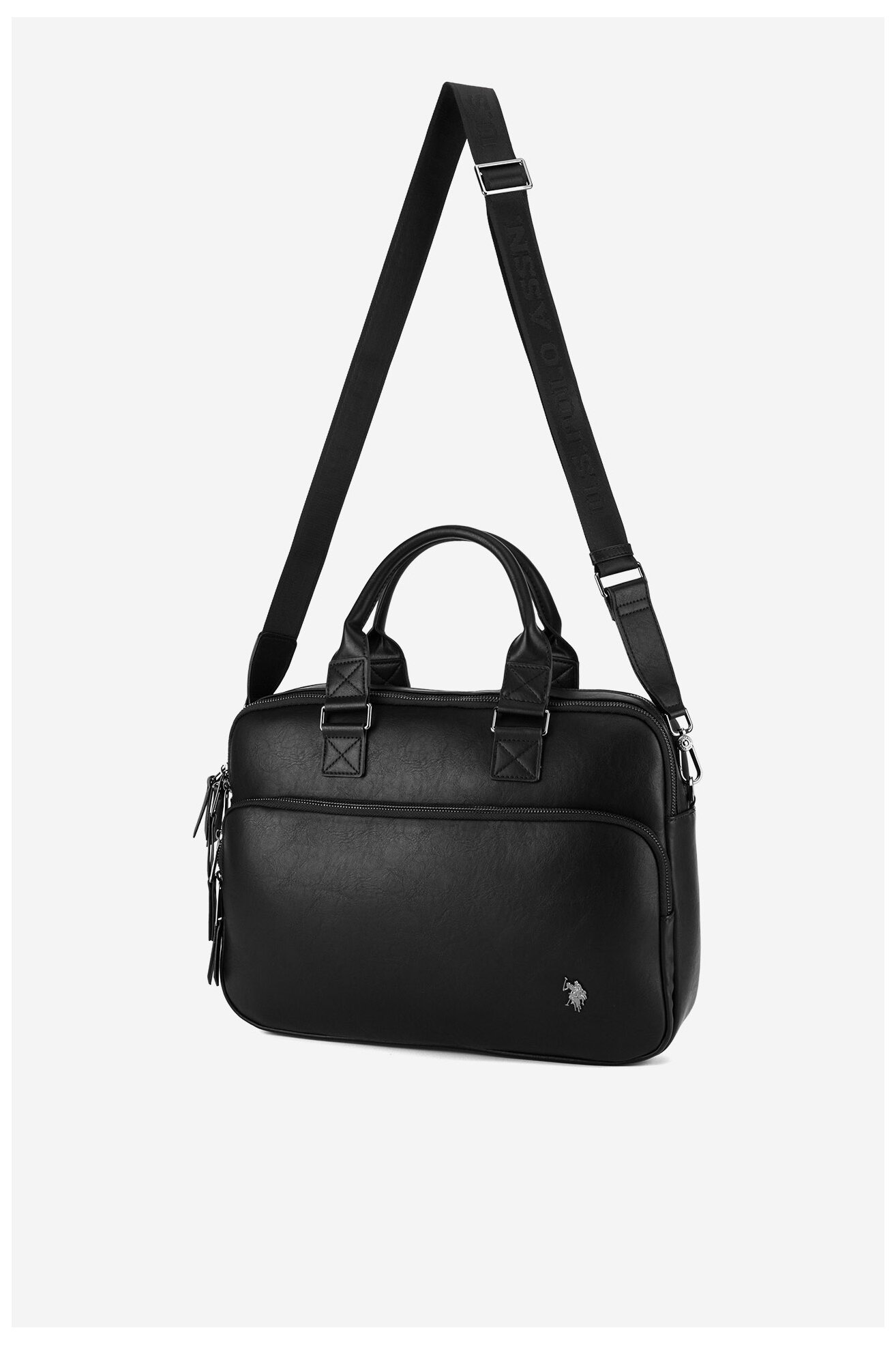 Geantă pentru bărbați U.S. POLO ASSN. BIUXT8471MVP NEGRU