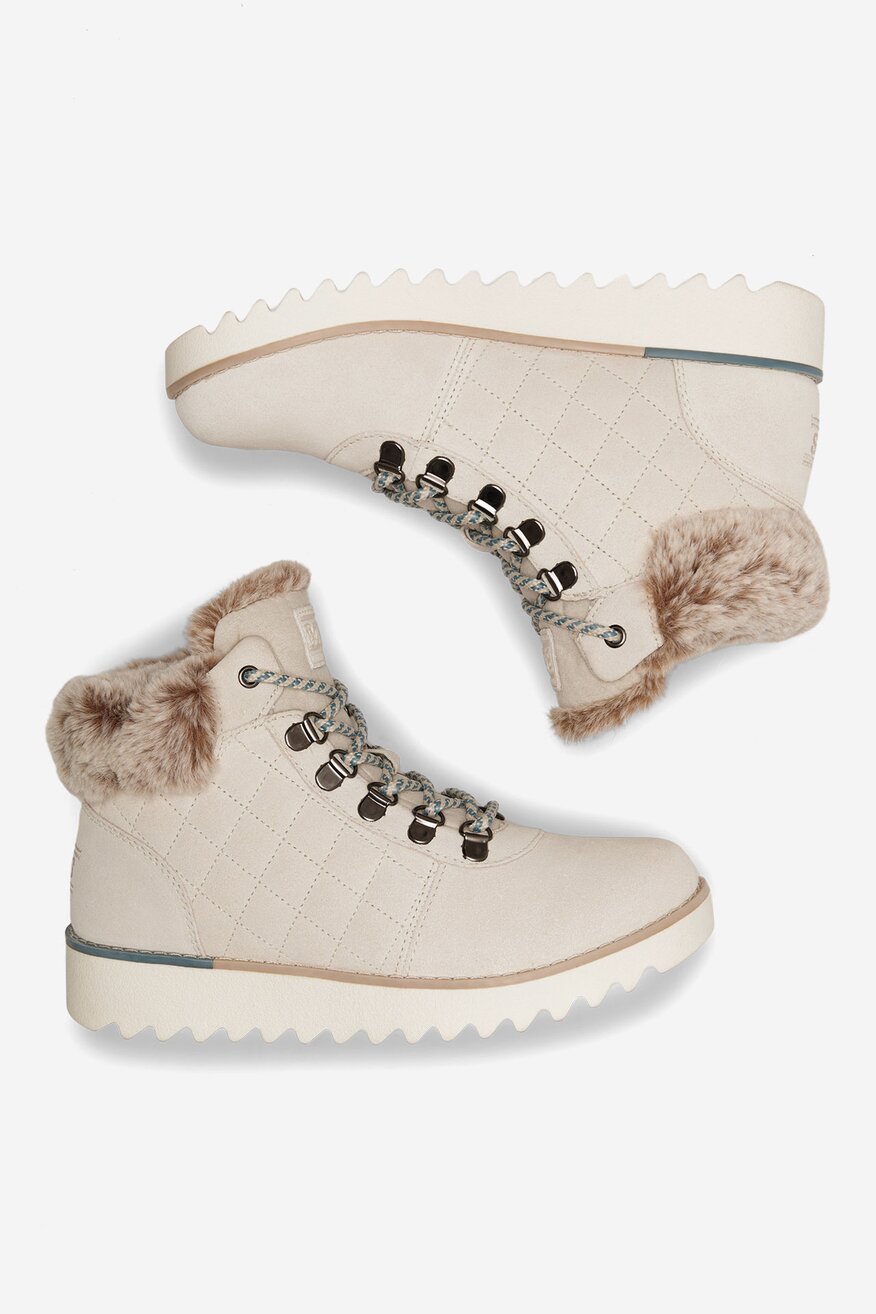 
                Skechers - Trzewiki skórzane ocieplane - 2230058391883