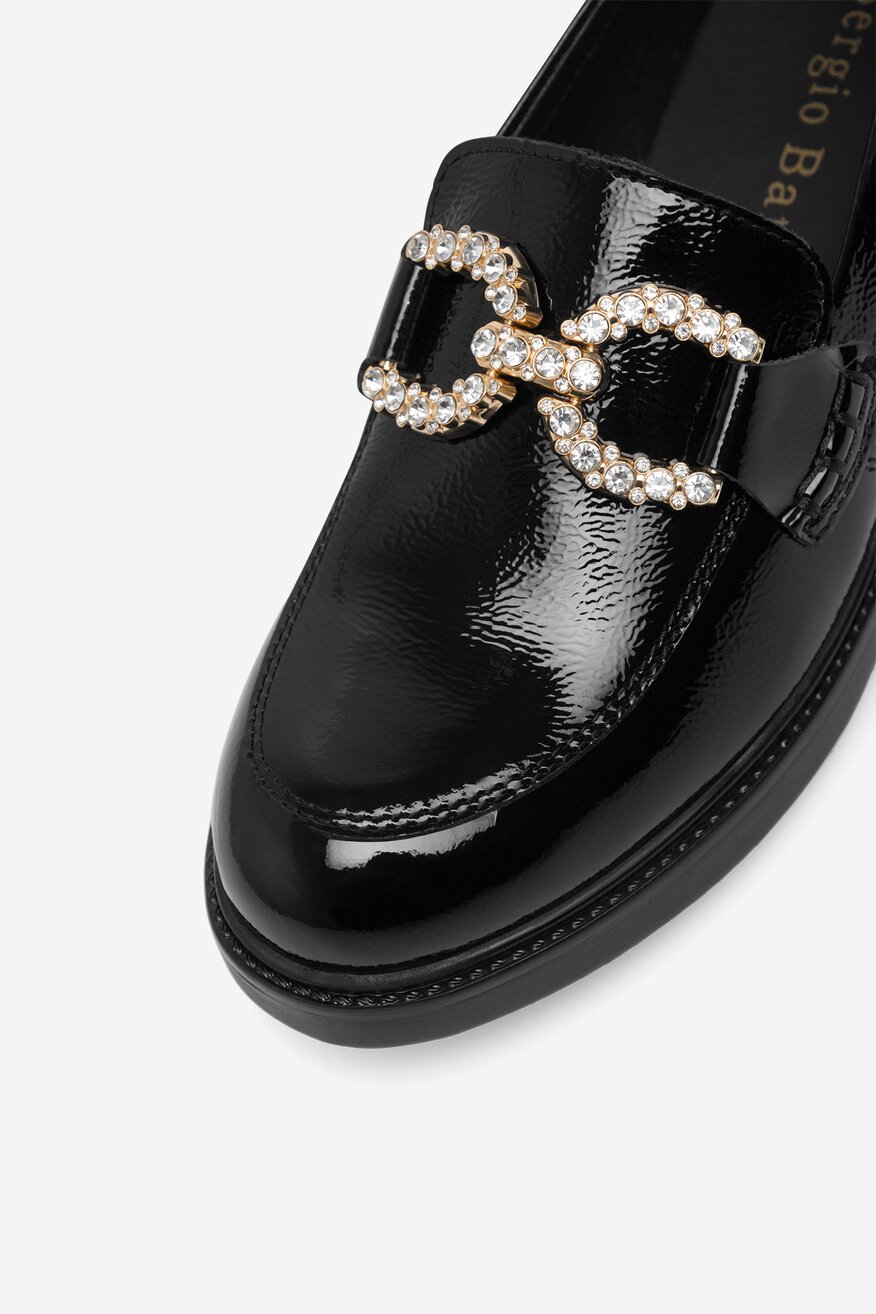 
                Sergio Bardi - Loafersy skórzane - 5905588403289