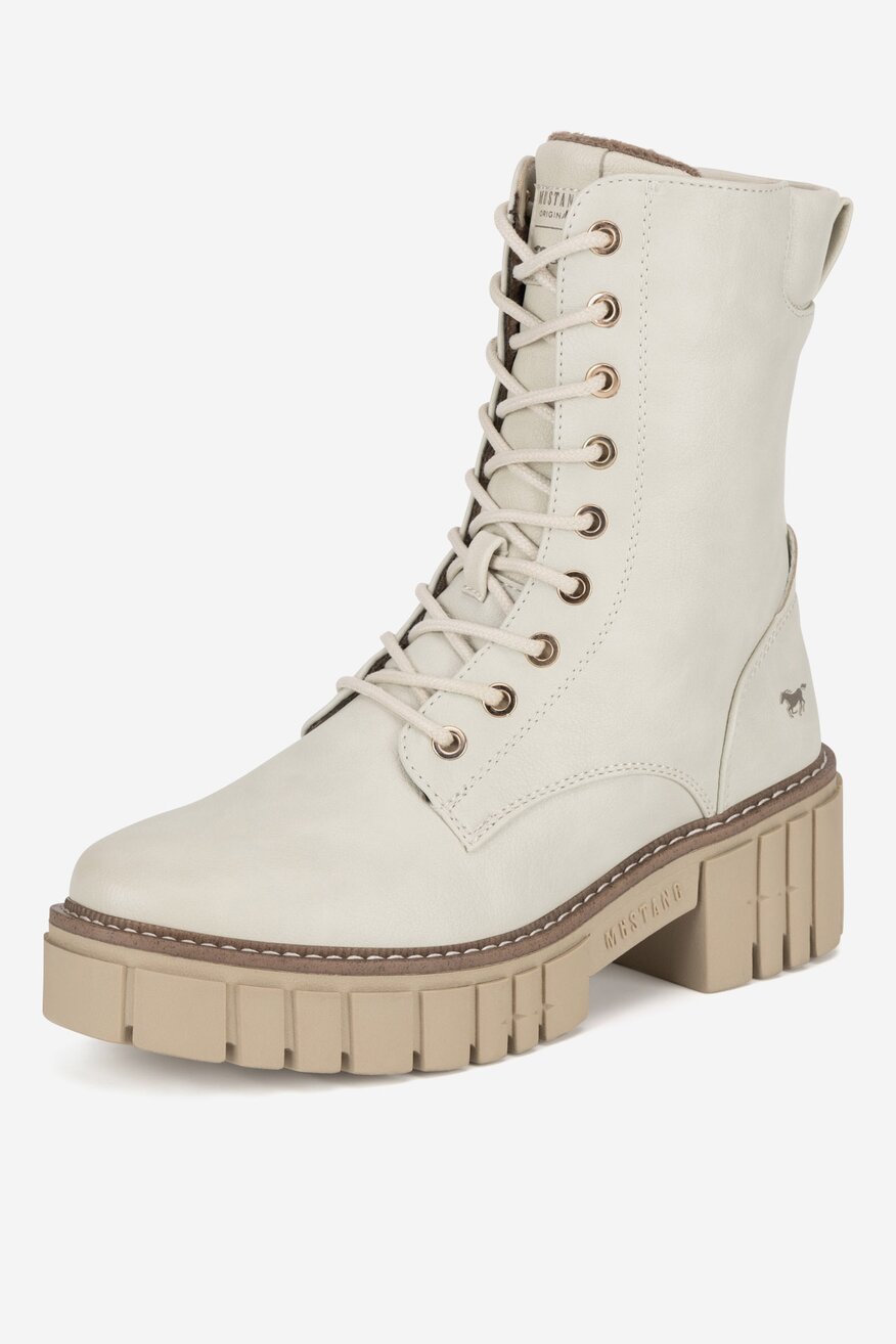 
                Боти Mustang БЯЛ - 5905588863731