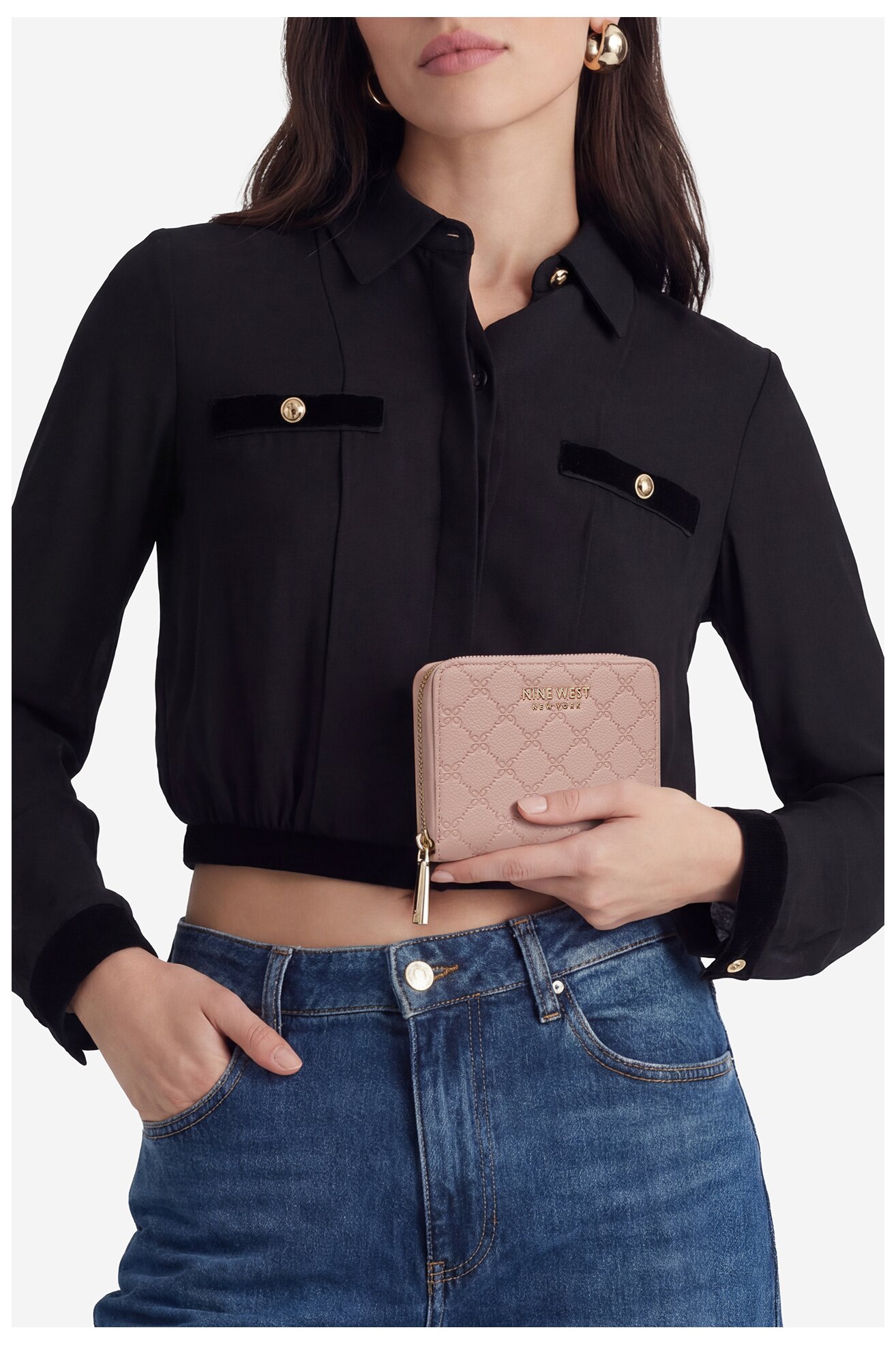 Гаманець Жіночий NINE WEST CEO-NW-W1-004-SS26 РОЖЕВИЙ