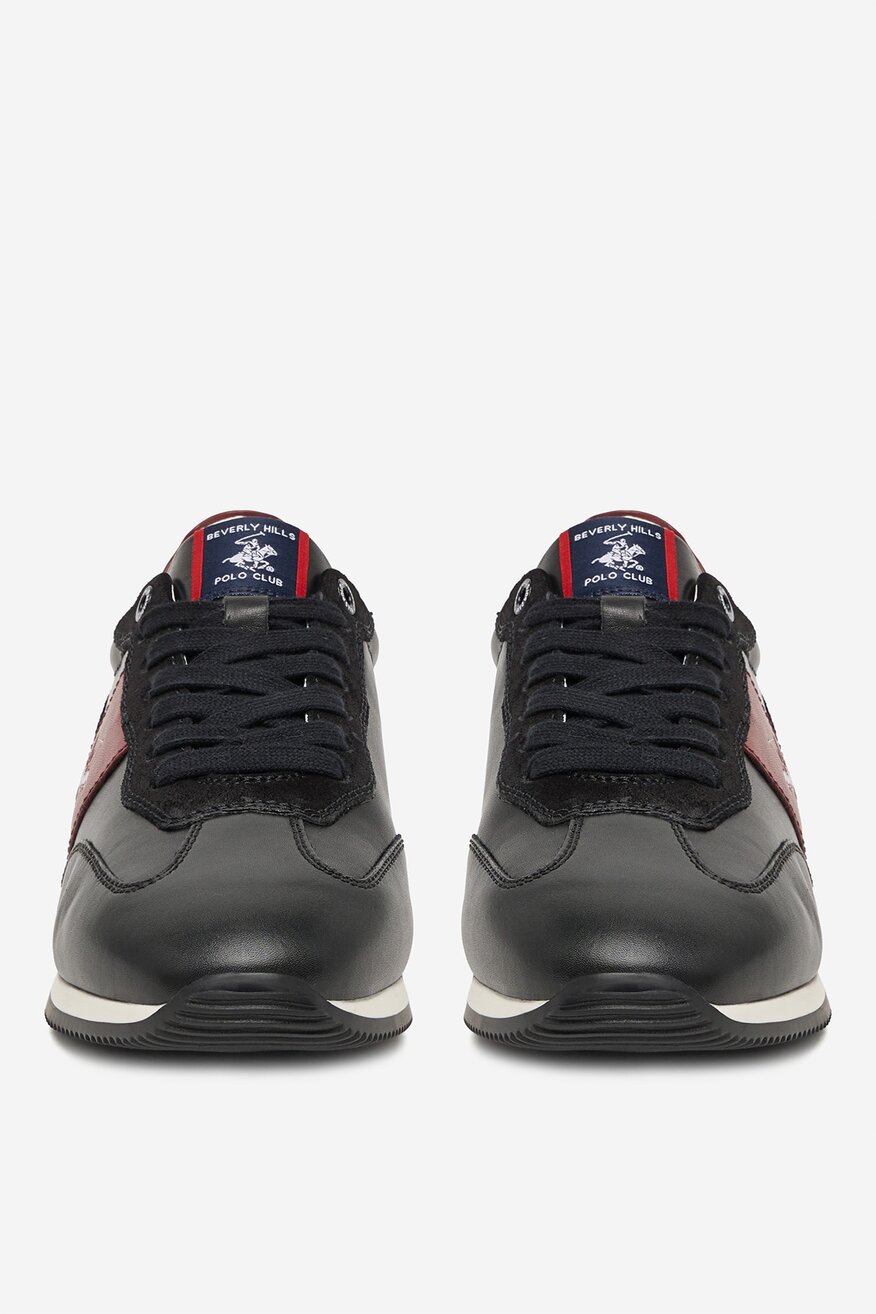 
                Beverly Hills Polo Club - Sneakersy skórzane - 5907964013952