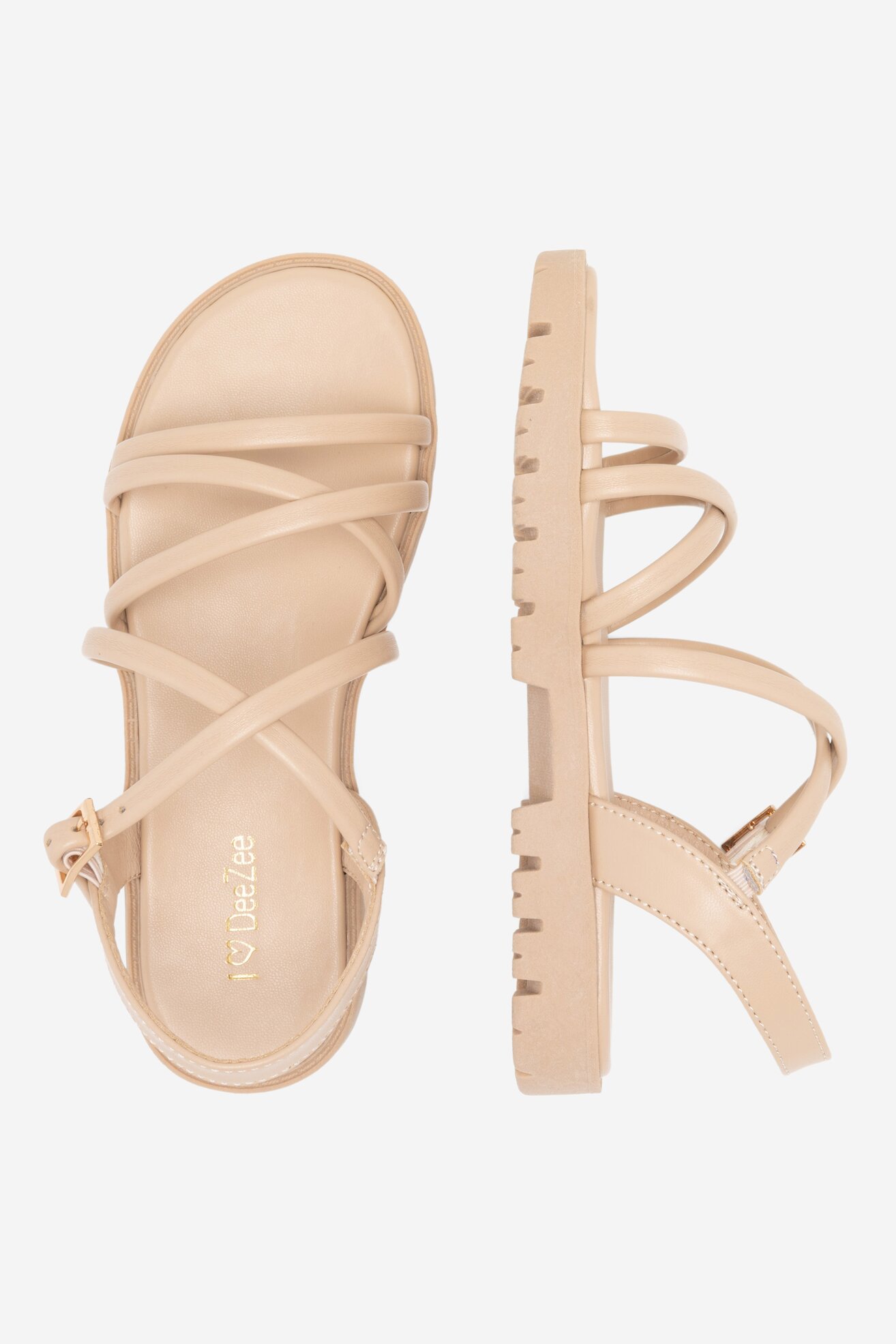 Szandál DeeZee CS6082-02 BÉZS