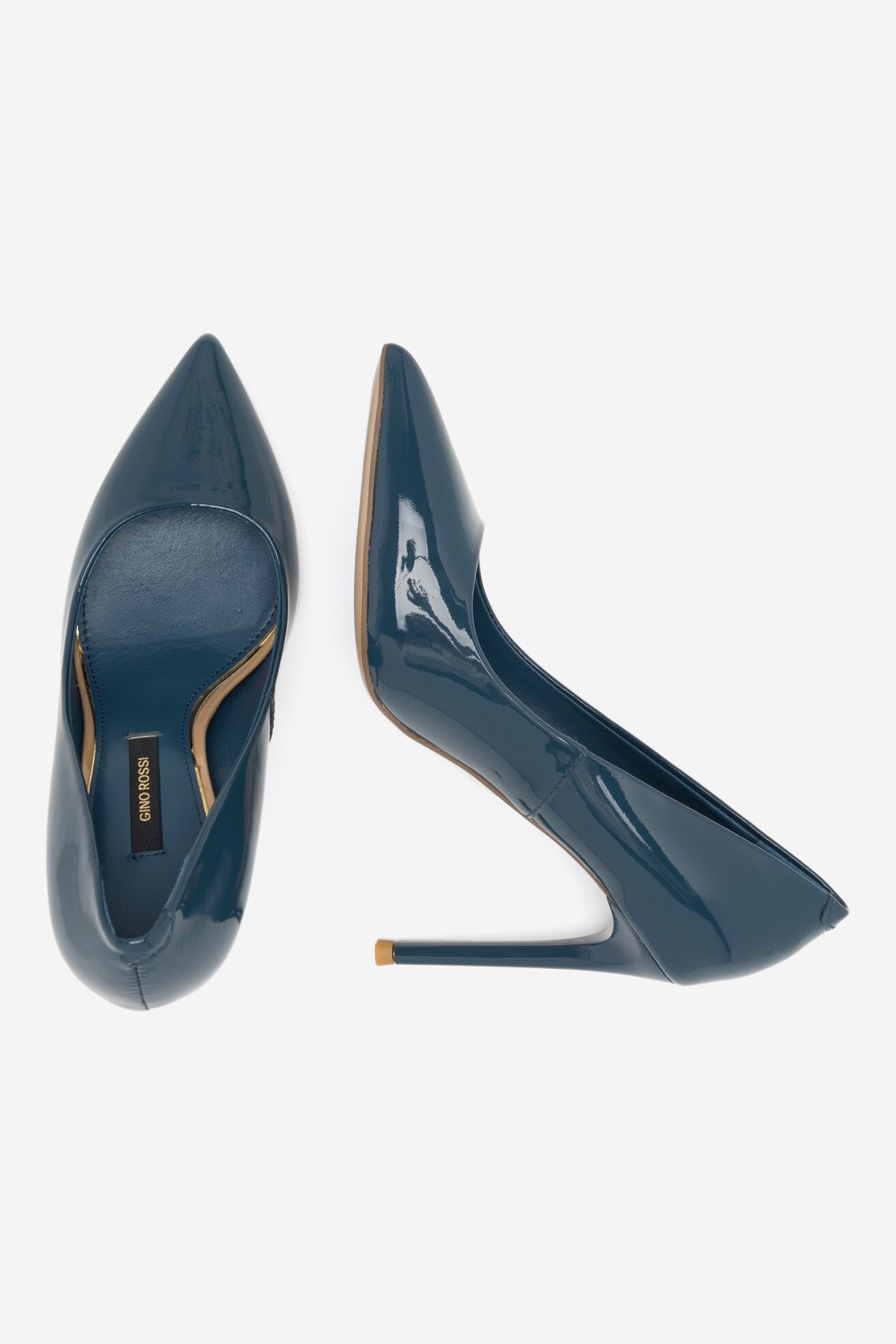 Czółenka Gino Rossi VALENTINA-V-252-15 Granatowy