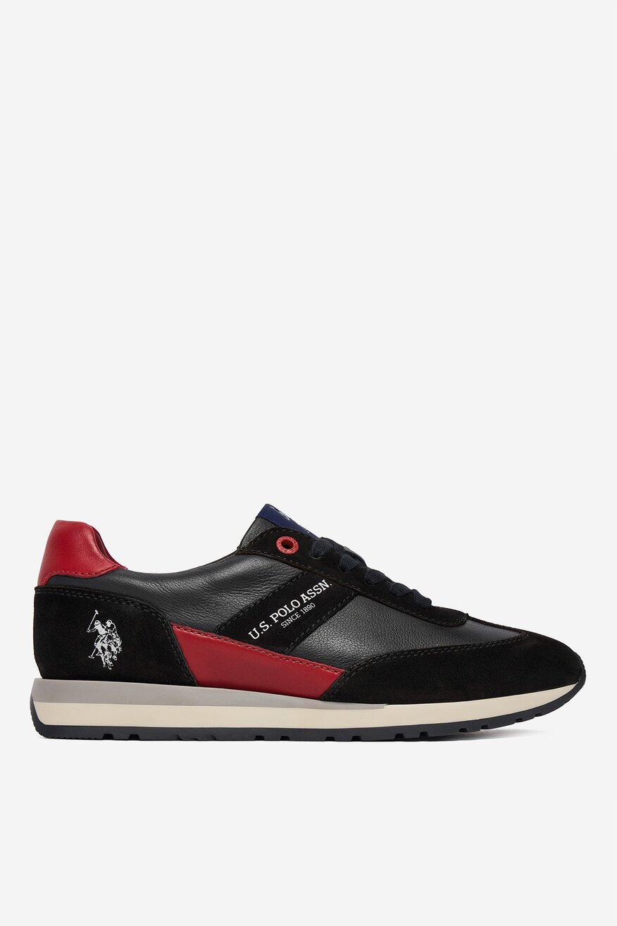 
                U.S. POLO ASSN. - Sneakersy skórzane - 5907964007159