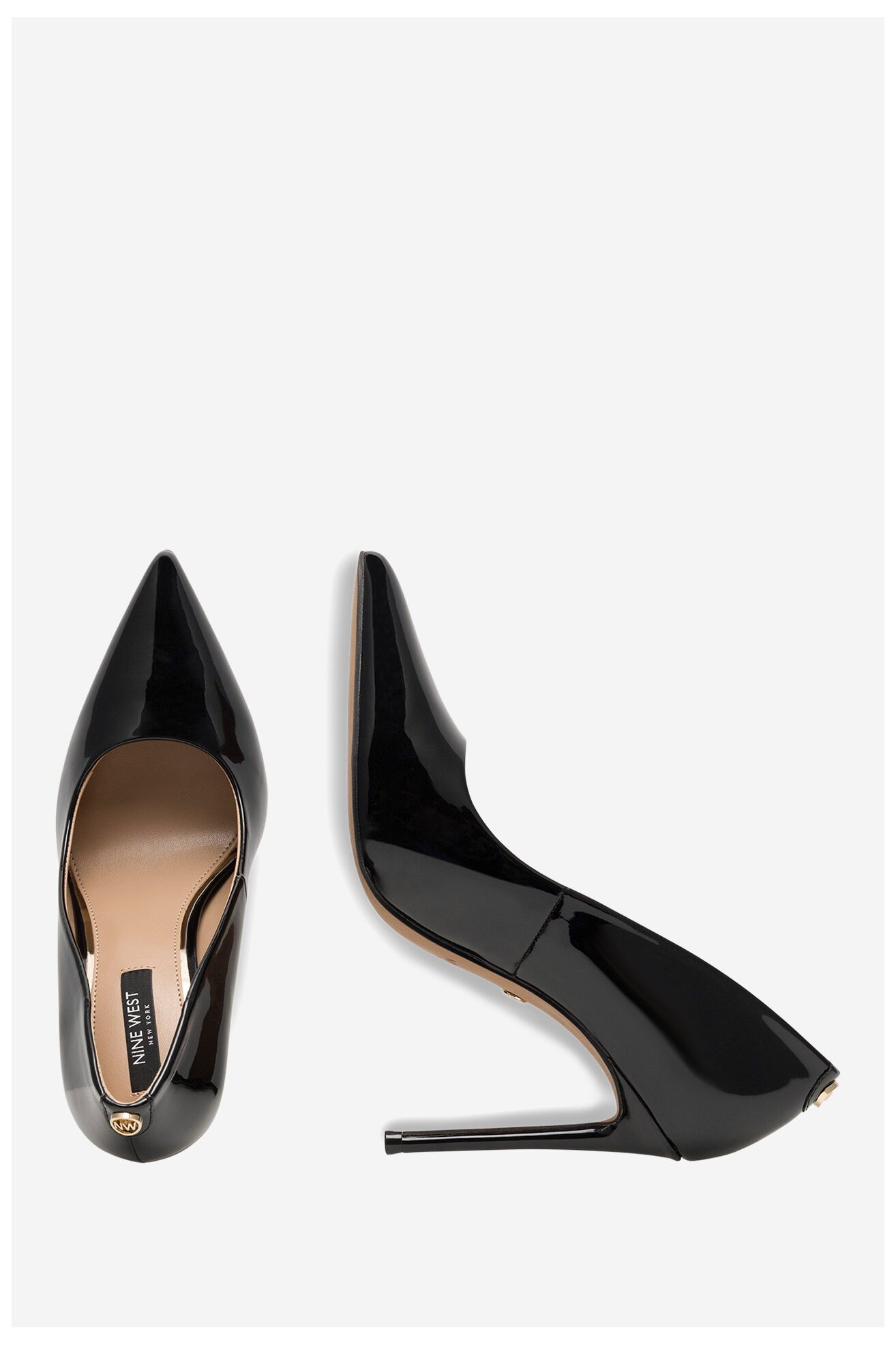 Czółenka NINE WEST WFA2676-1 Czarny