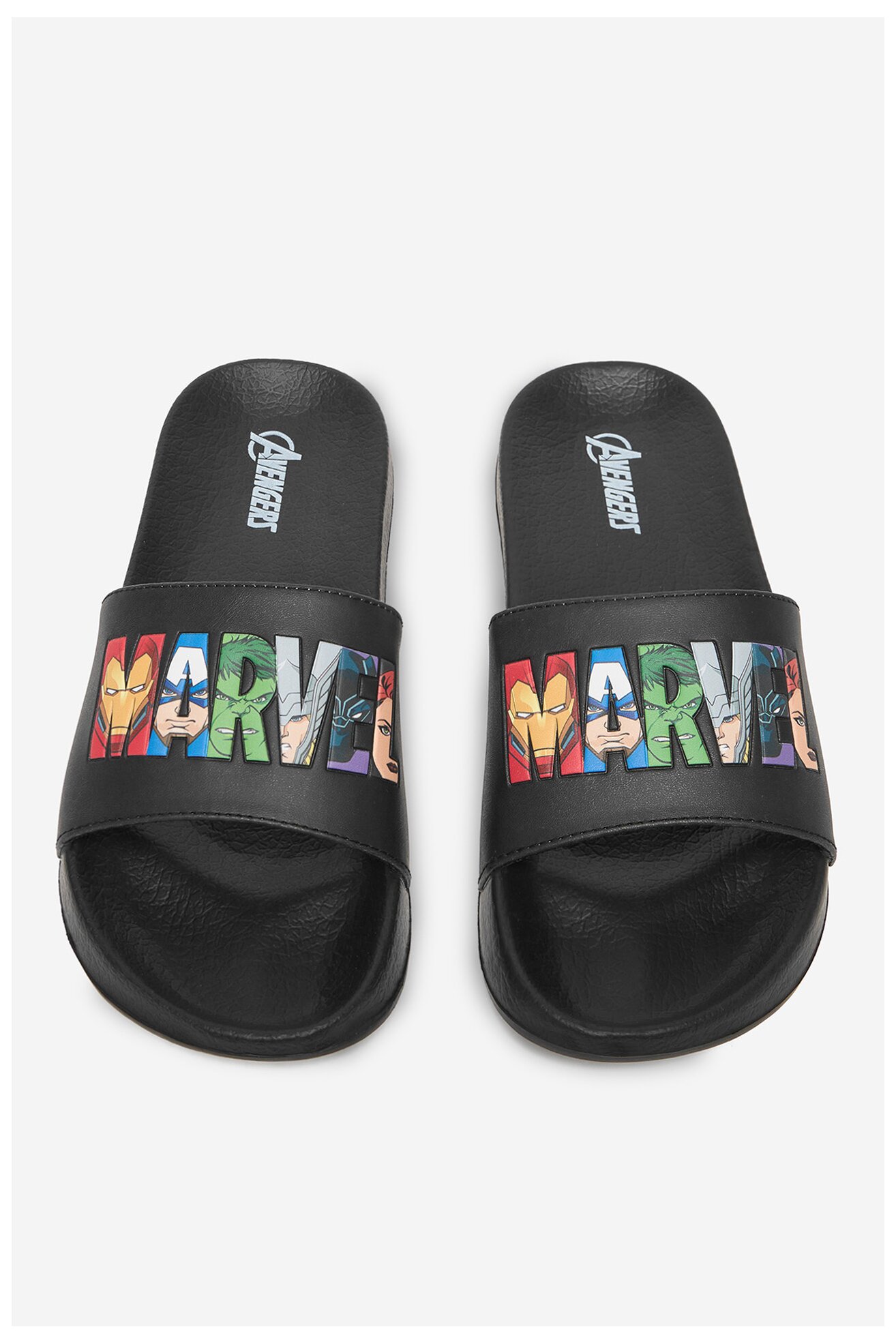 Klapki basenowe Avengers CEO-AW25-340AVMV Czarny