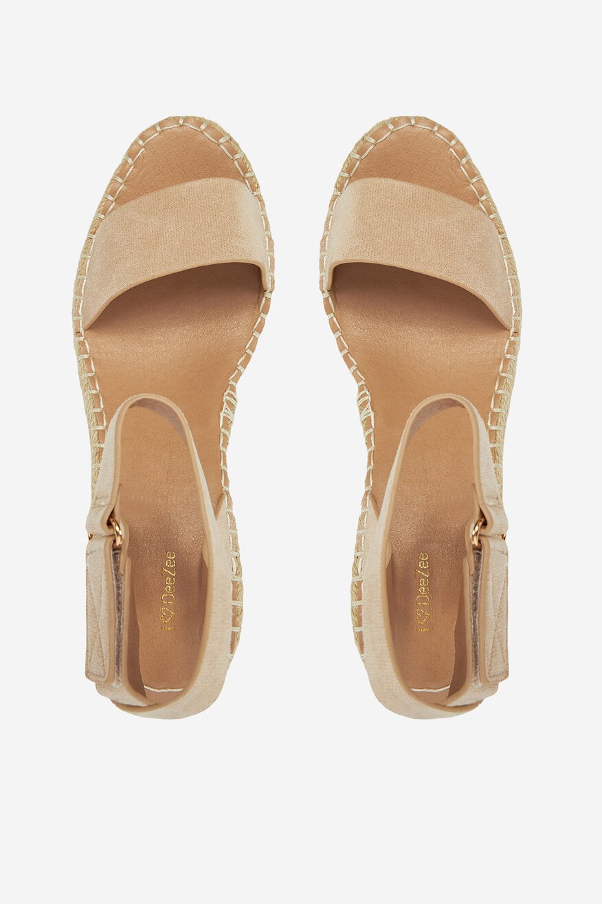 DeeZee - Espadryle na koturnie - 5906751098769