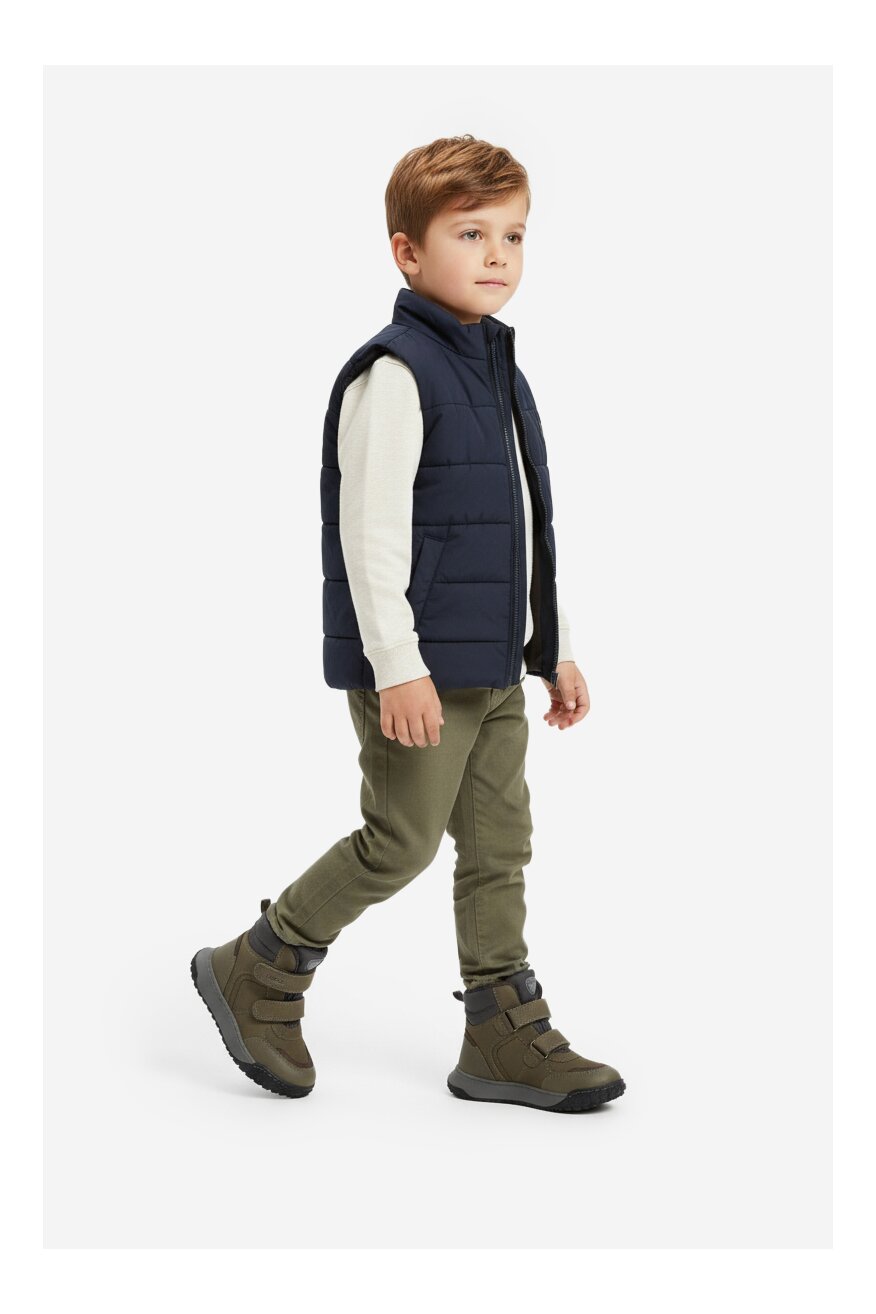 Šněrovací vyšší obuv Lasocki Kids KHAKI - 5906751199640