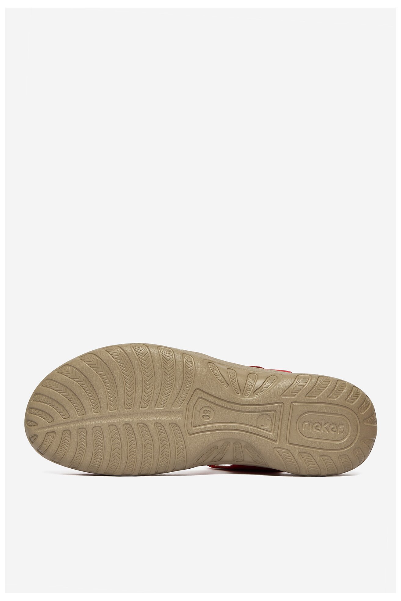 Sandały Rieker CEO-64870-33 Czerwony