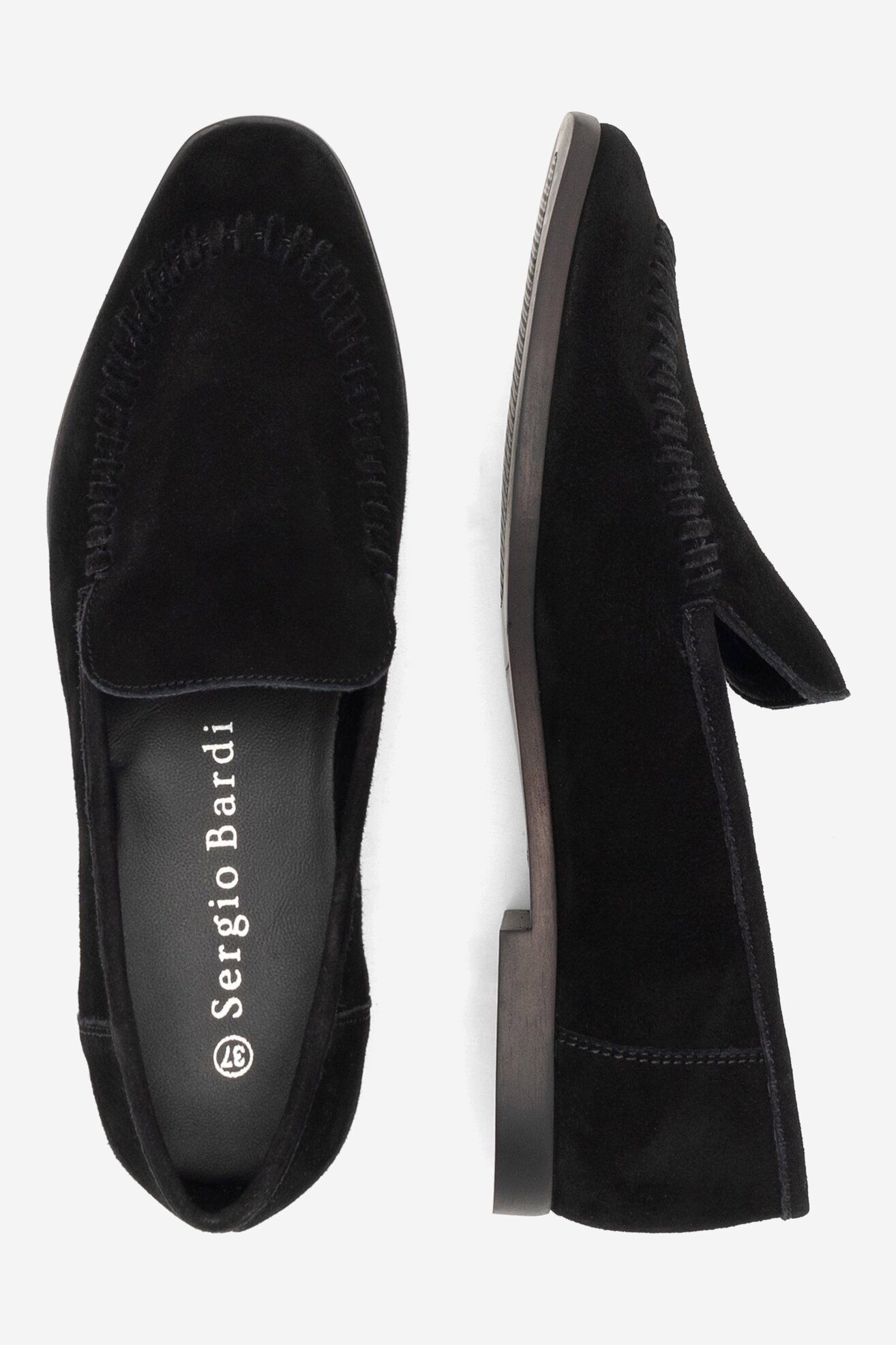 Mokasyn Sergio Bardi WI16-B1030-01SB Czarny