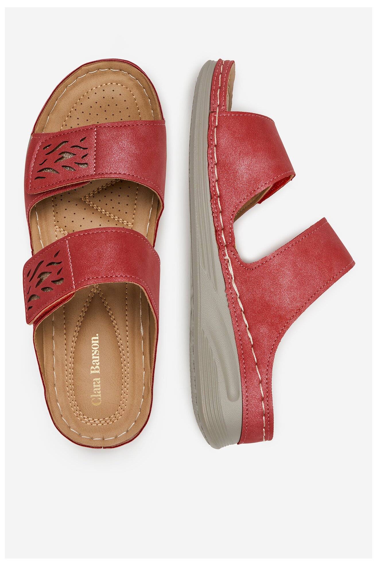 Șlapi Clara Barson WYL05010-11 ROŞU