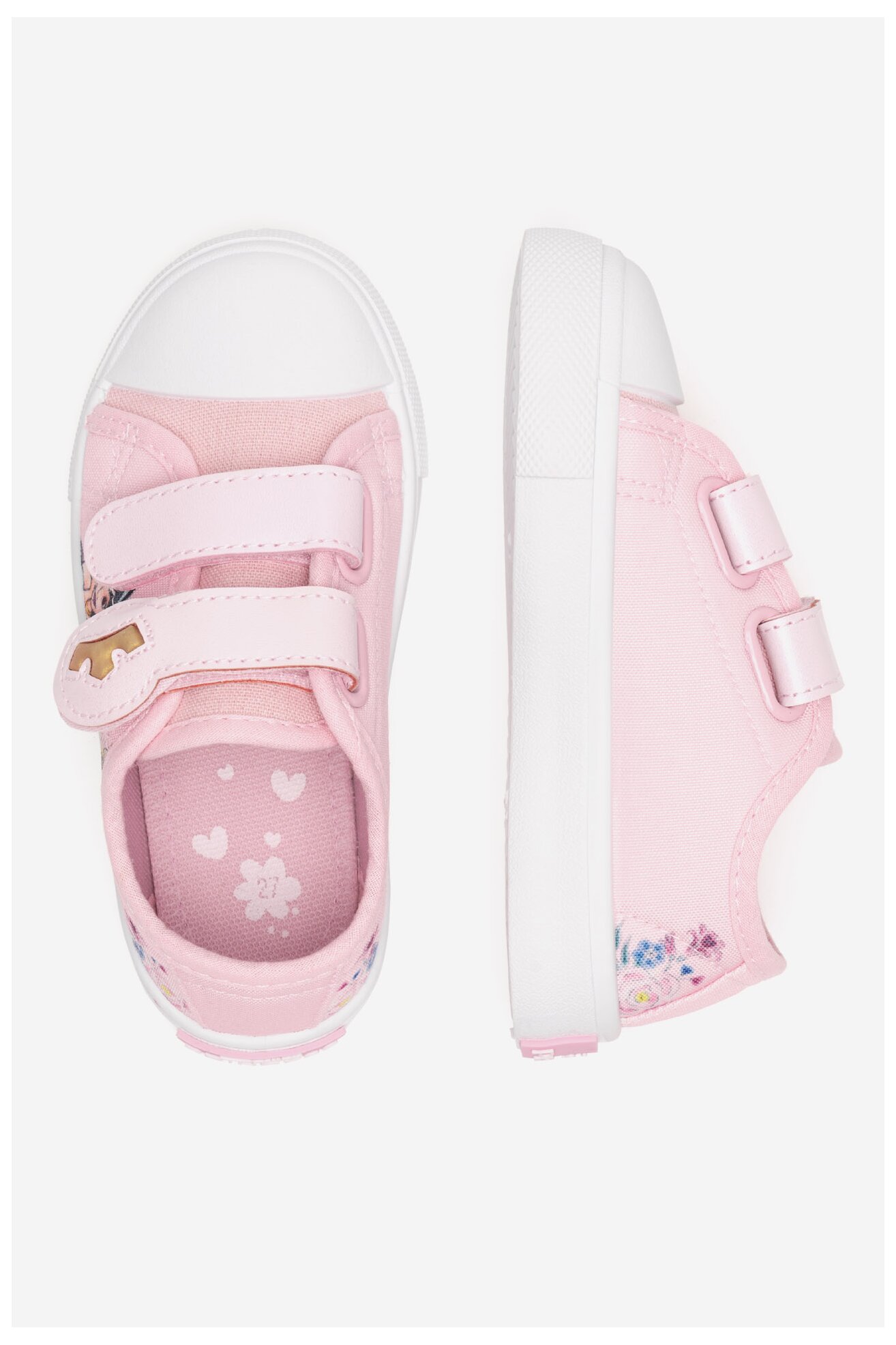 Trampki PRINCESS CP91-SS25-241DPRN Różowy