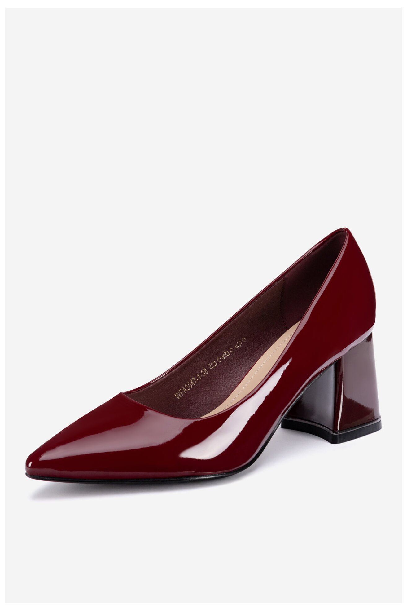 Туфлі-Човники Clara Barson WFA3047-1 БОРДОВИЙ