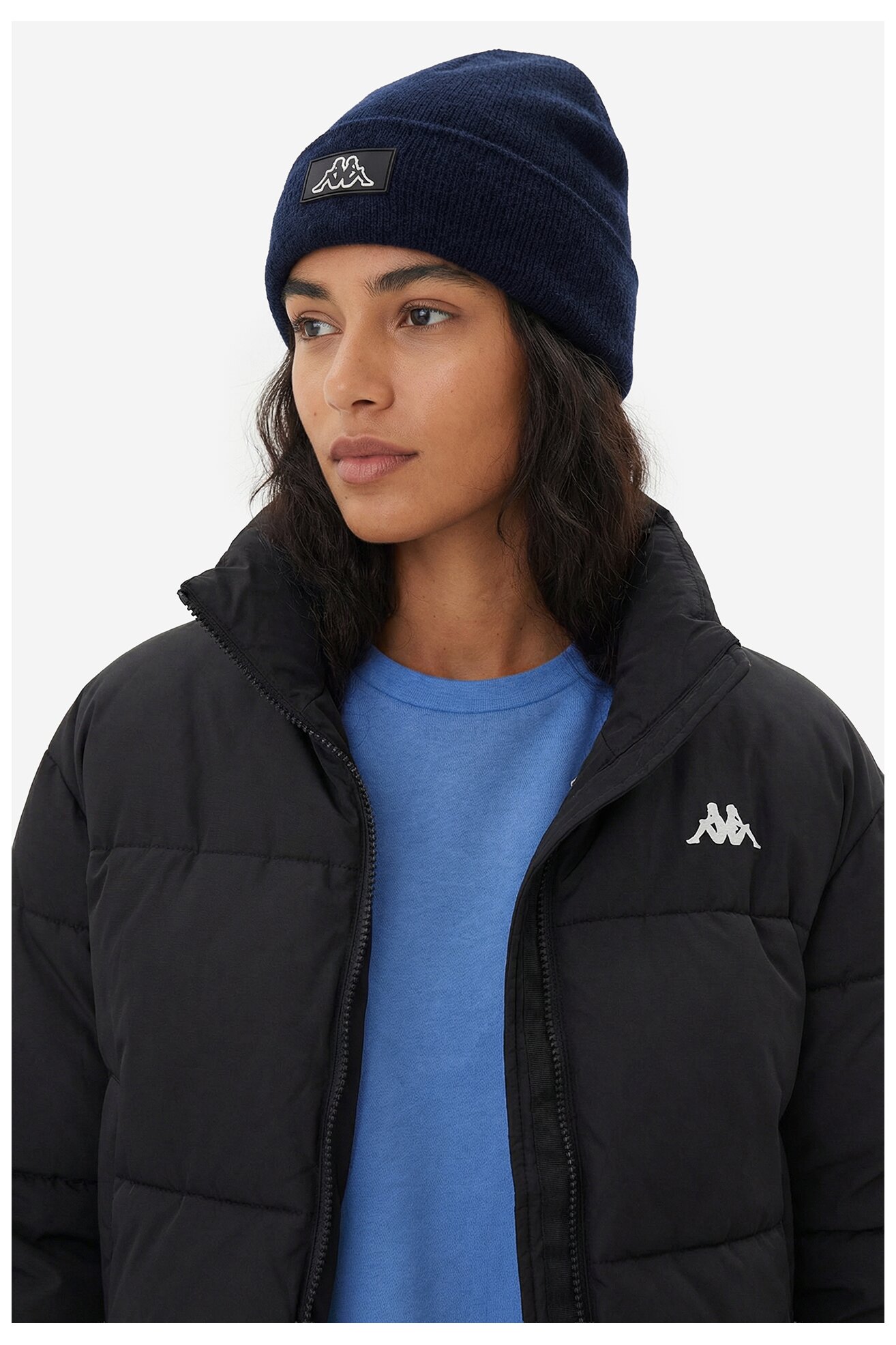 uniszex sapka Kappa KAP-U3-002-AW24 SÖTÉTKÉK