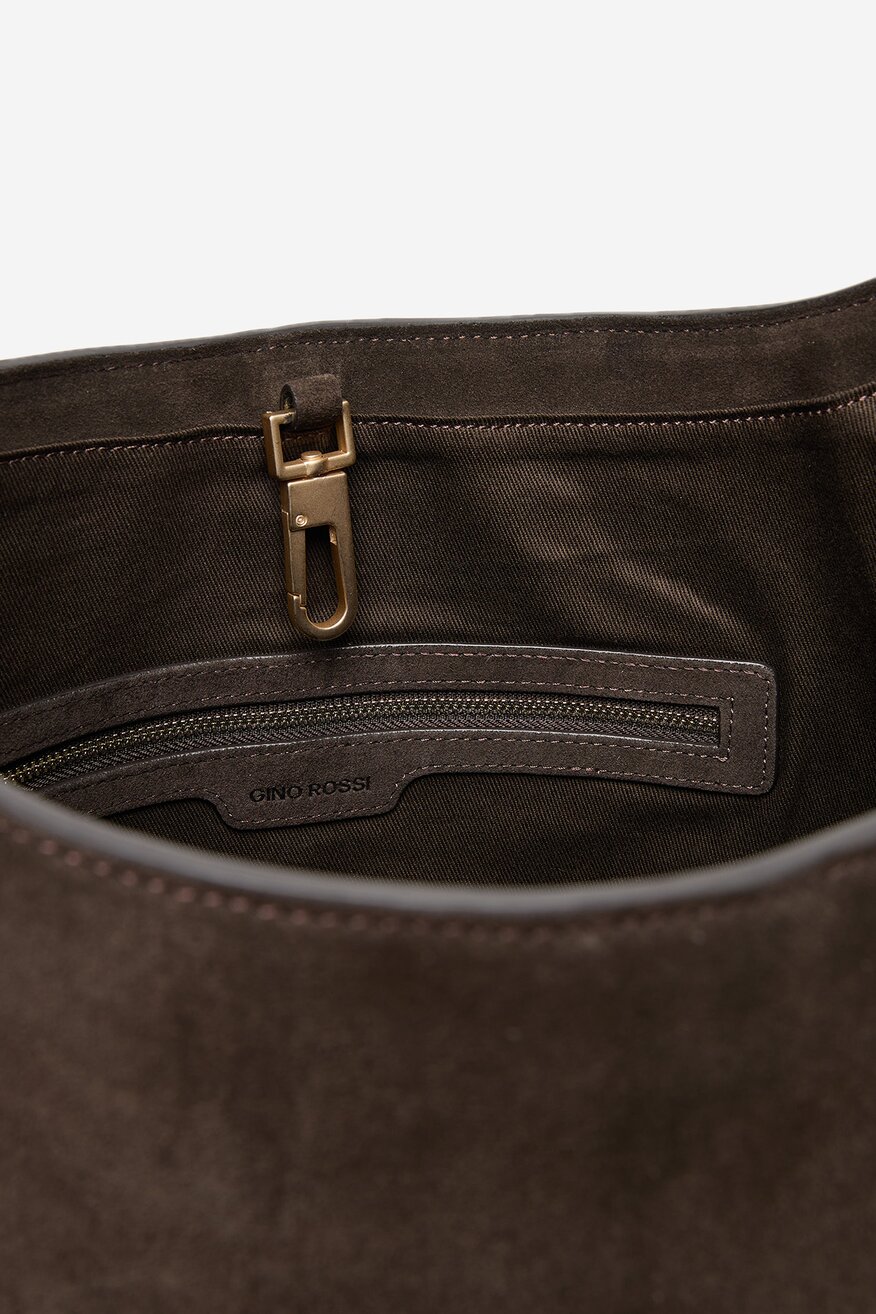 
                Сумка З Ремінцем Gino Rossi ТЕМНО-КОРИЧНЕВИЙ - 5906751377581