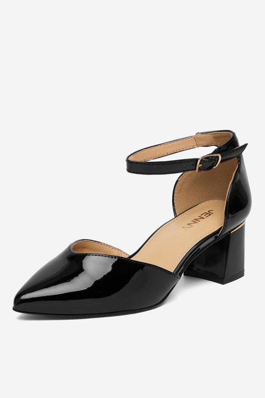 Елегантни обувки Jenny ЧЕРЕН - 5906751629093