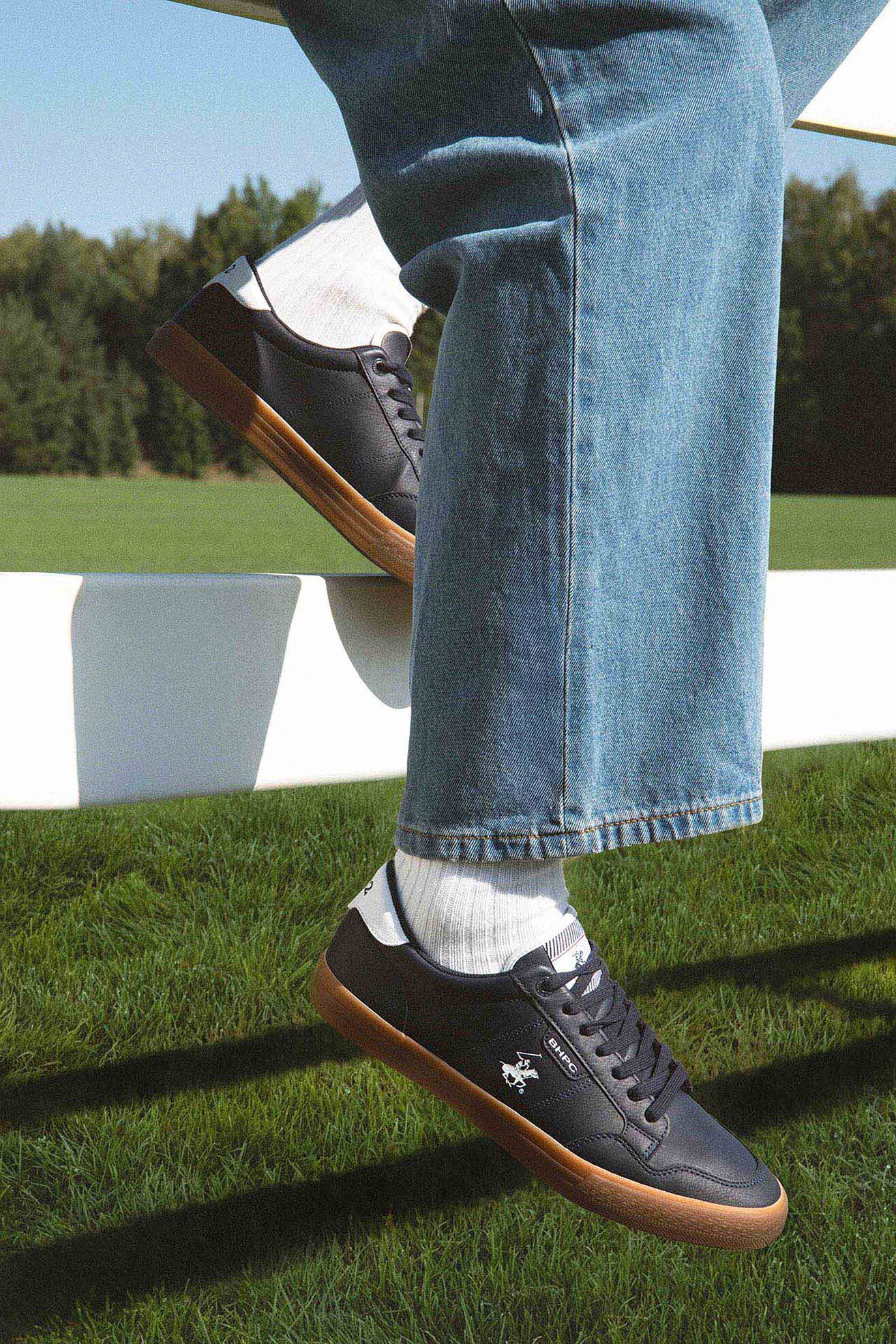 Sneakers Beverly Hills Polo Club CEO-V5-FALCO Granatowy