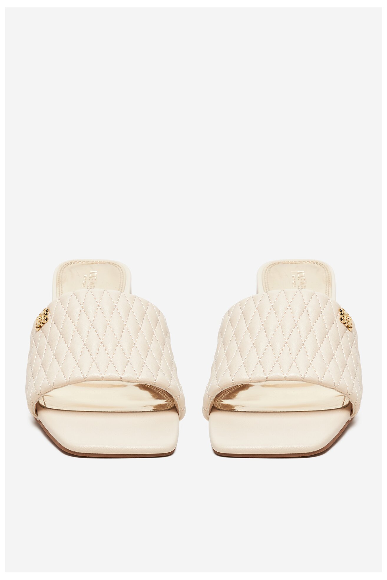 Klapki NINE WEST S4S96897-01 Beżowy