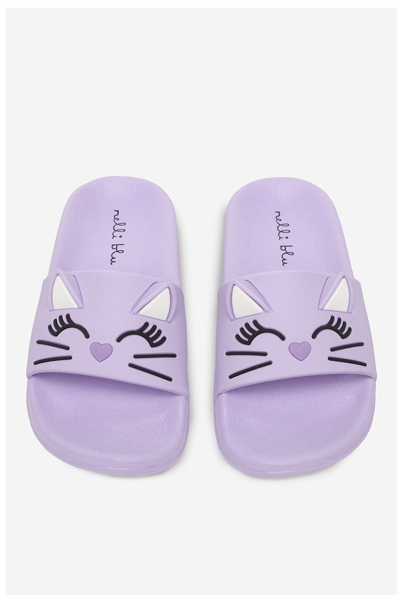 Klapki basenowe Nelli Blu P3040014K Fioletowy