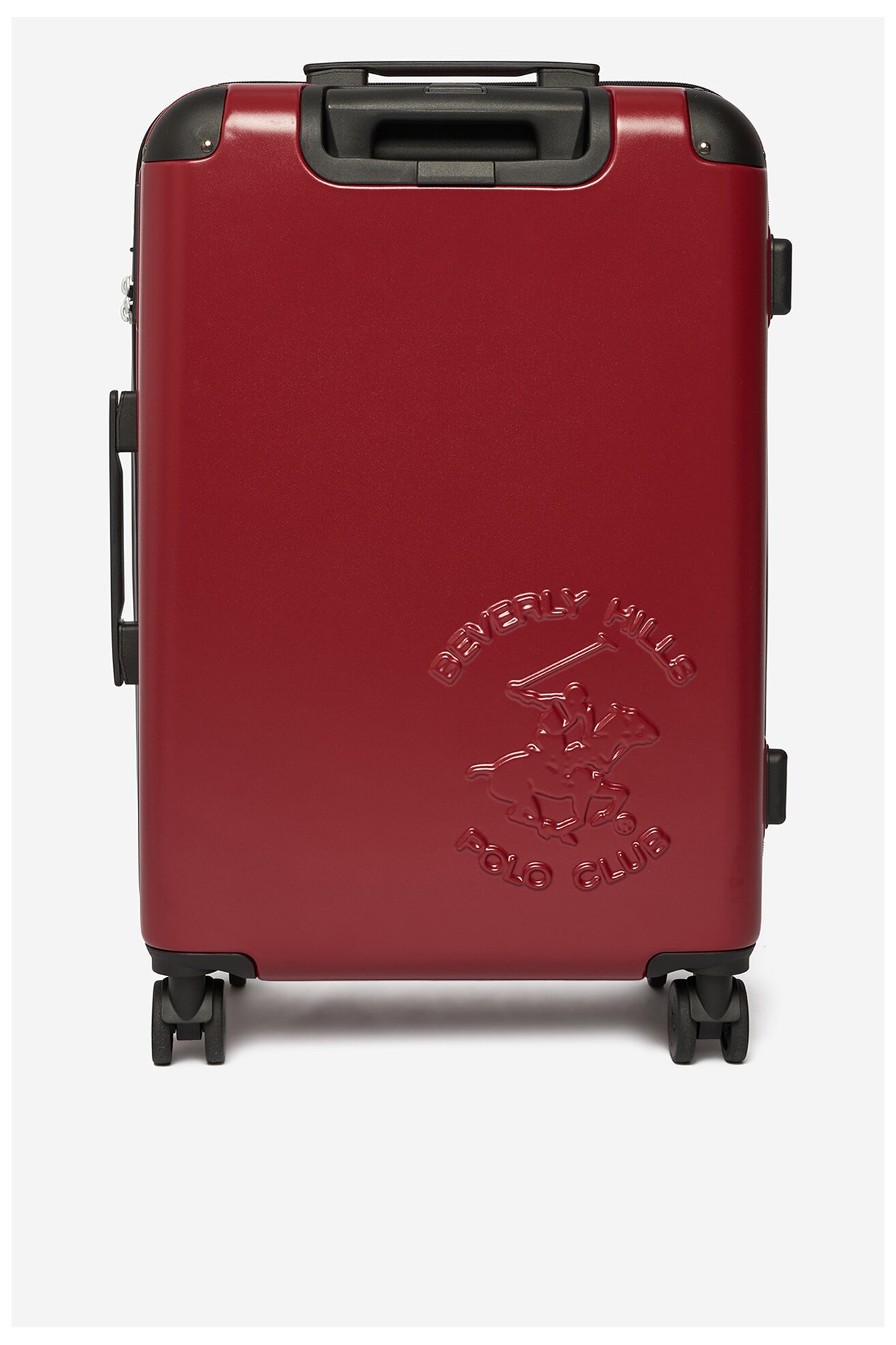Walizka Beverly Hills Polo Club CEO-BHPC-M-010-09-RED Czerwony