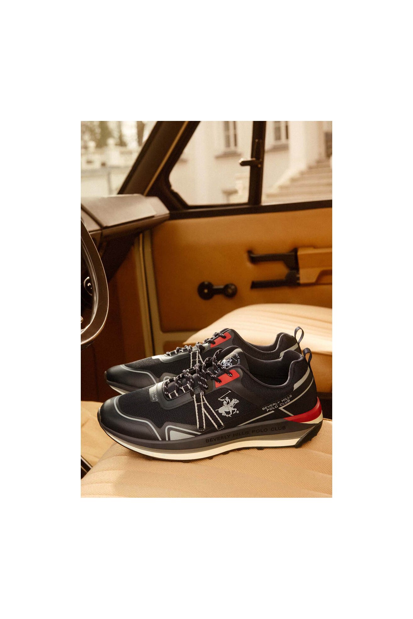 Sneakers Beverly Hills Polo Club VSS25-B006 Granatowy