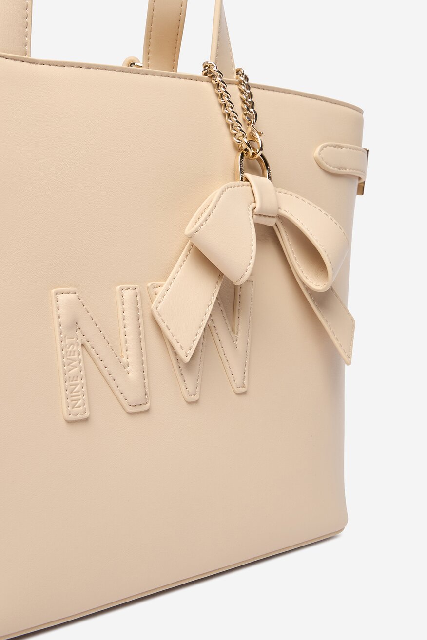 
                Дамска чанта NINE WEST СЛОНОВА КОСТ - 5906751545188